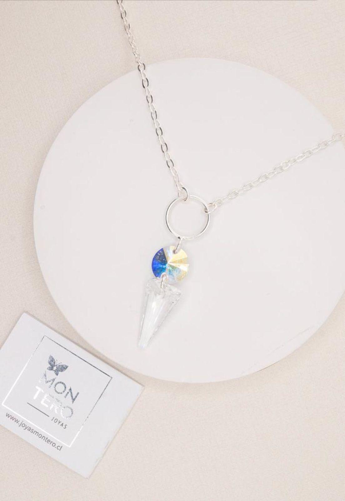 Collar Mystic Plata 925  Cristal Swarovski® Transparente-4