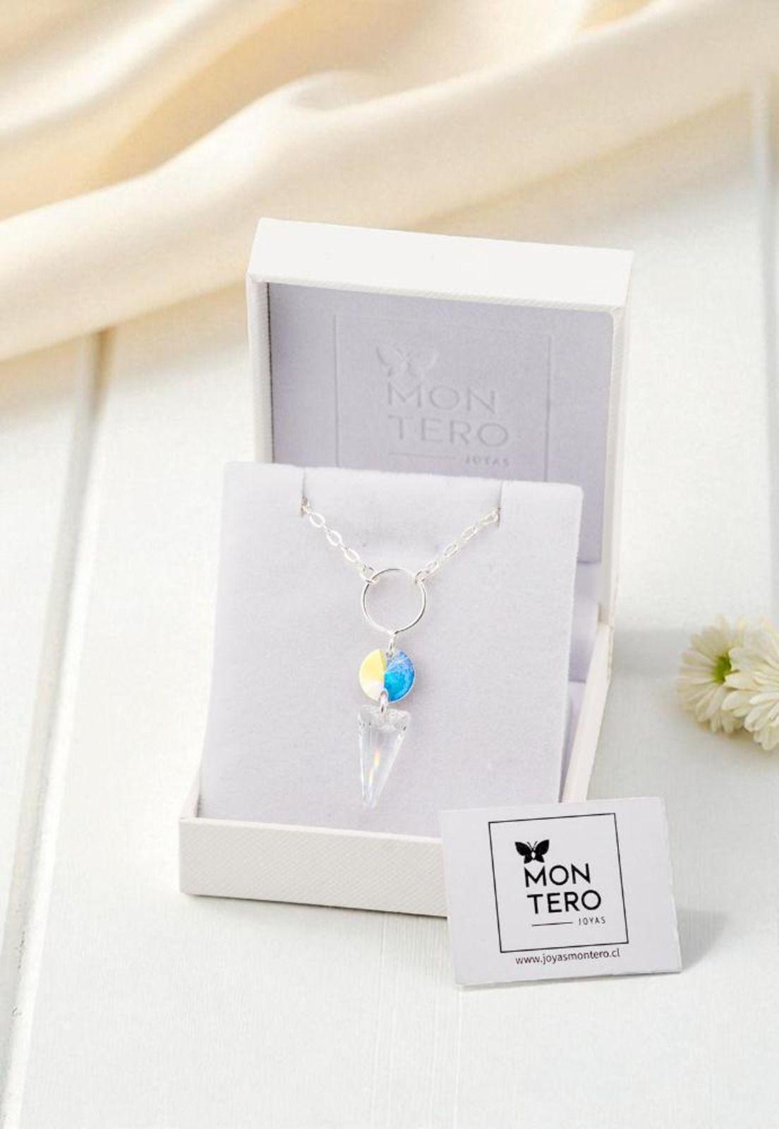Collar Mystic Plata 925  Cristal Swarovski® Transparente-5