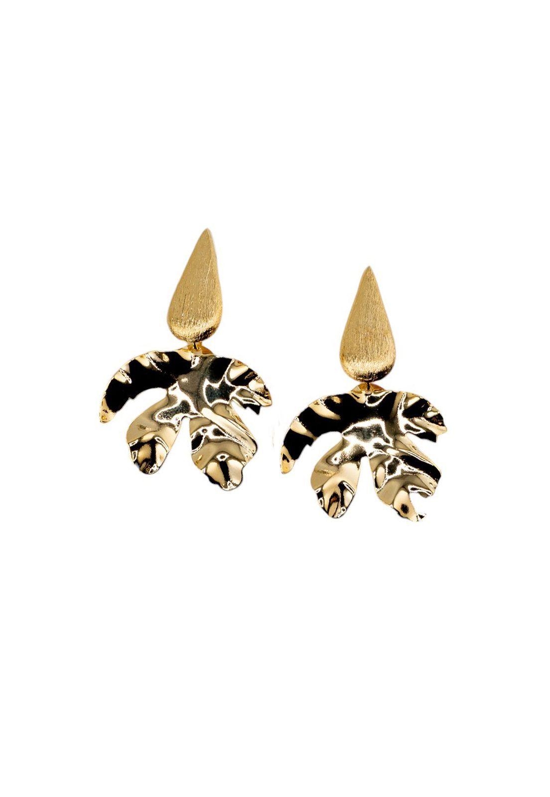 Aros Toscana Gold Baño de Oro 24k-0