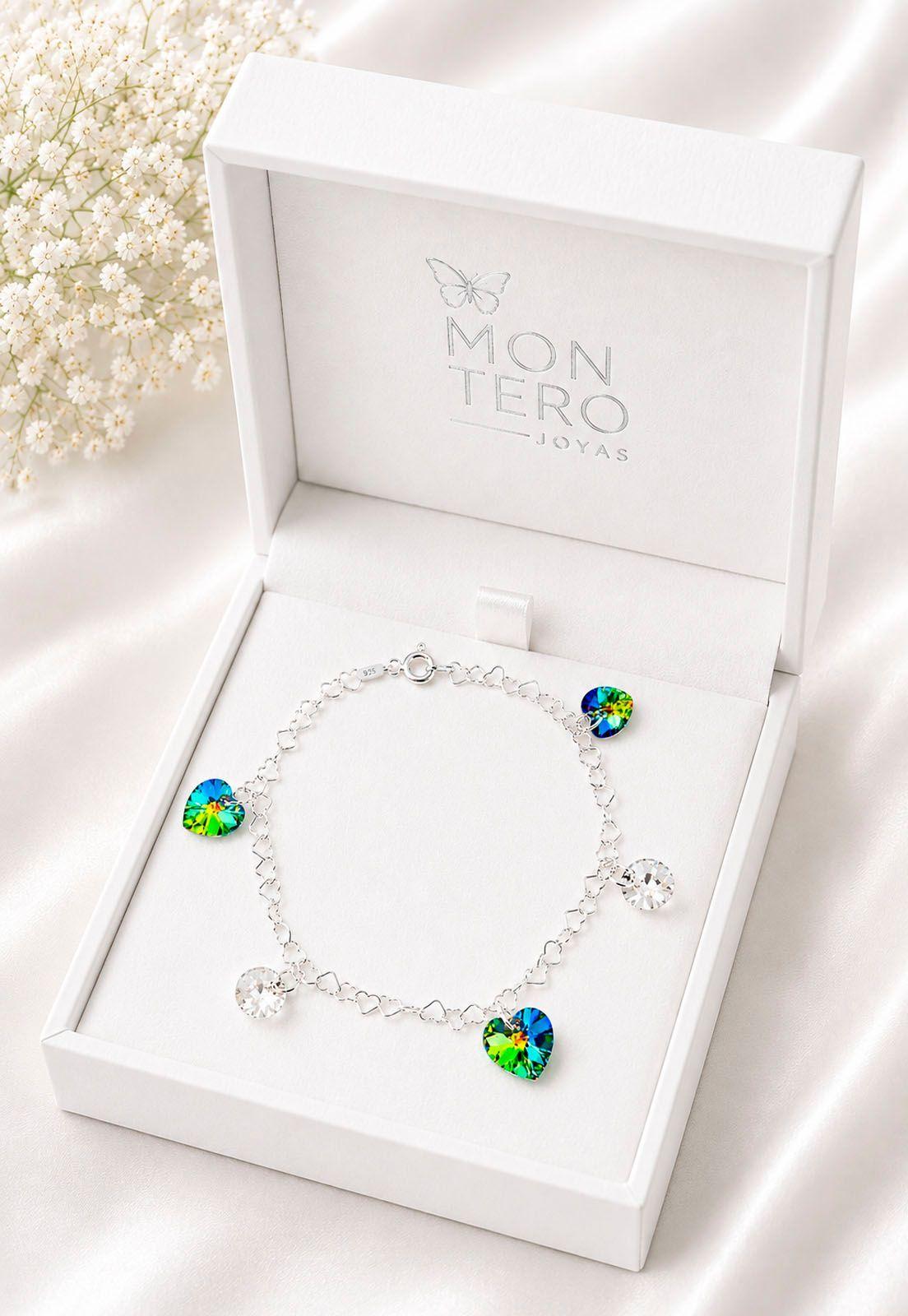 Pulsera Romance Plata 925 Cristal Swarovski® Vitral Medium-2