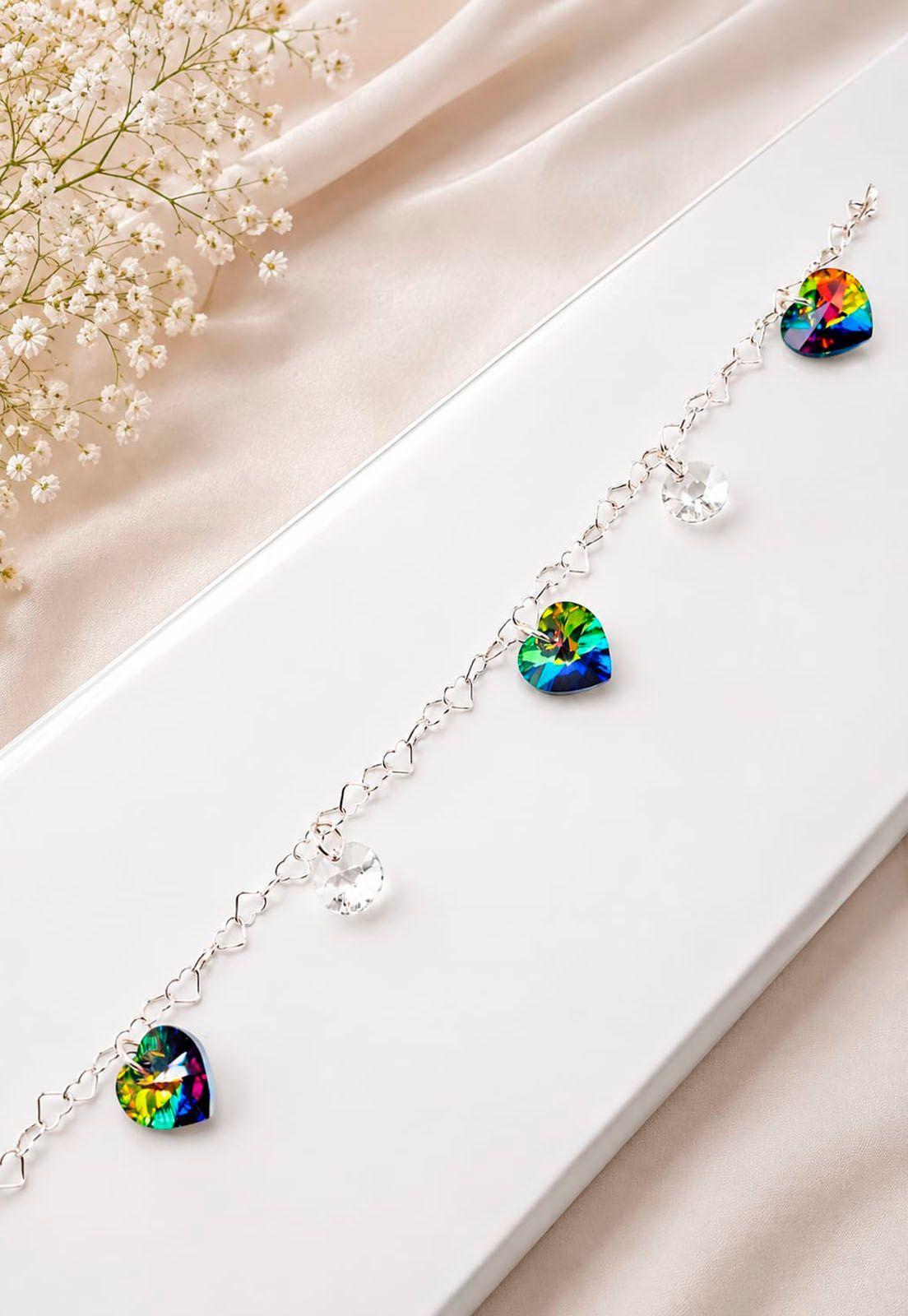 Pulsera Romance Plata 925 Cristal Swarovski® Vitral Medium-3