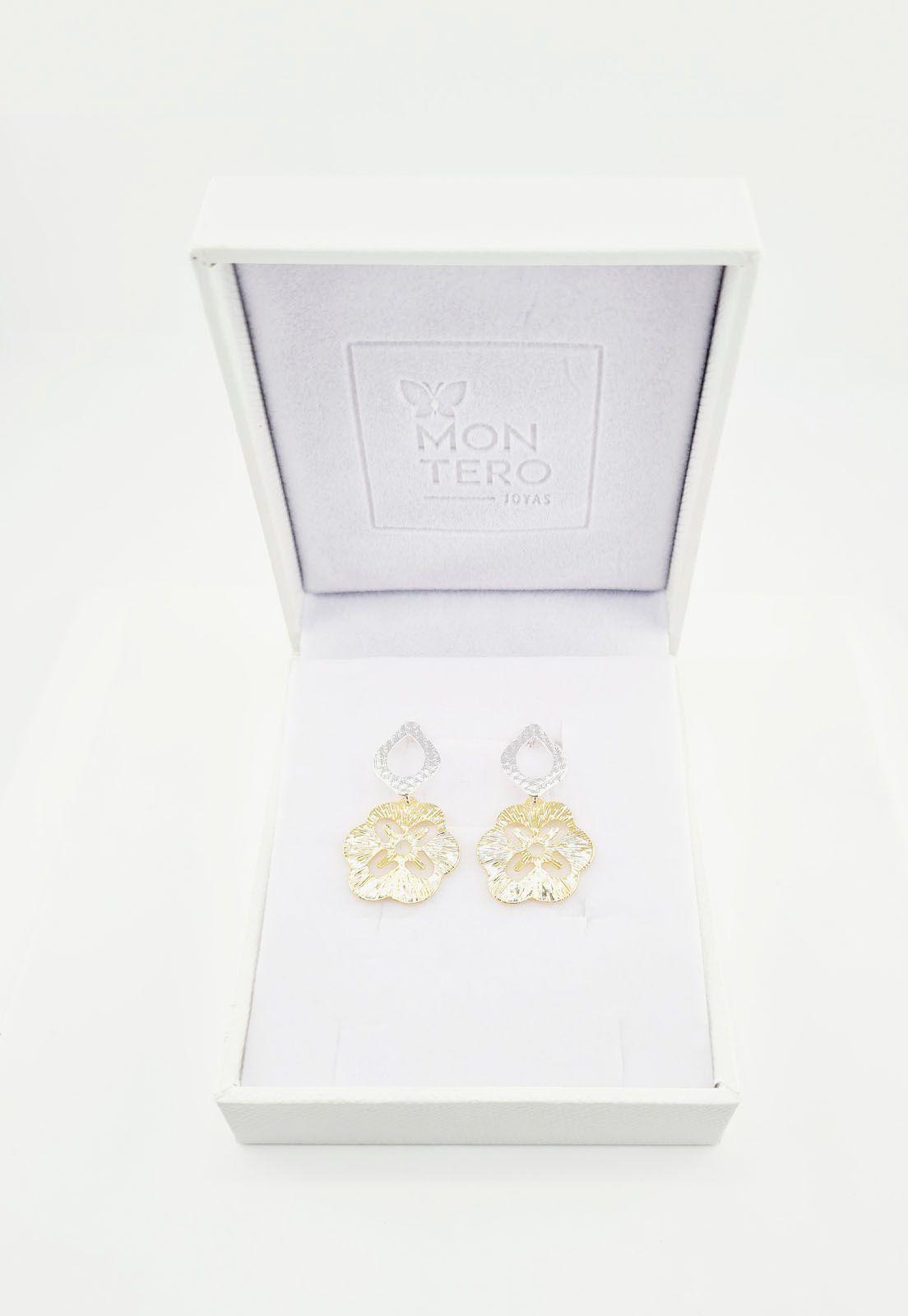 Aros Rosa Gold Baño de Oro 24k-2