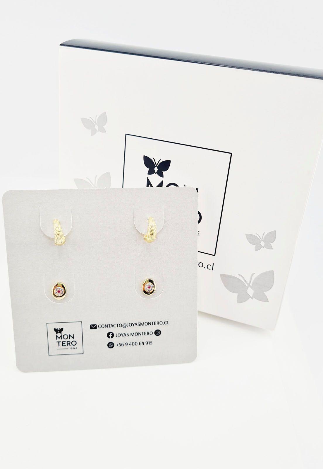 Pack Aros Plata Con Baño de Oro 24k Cadiz-6