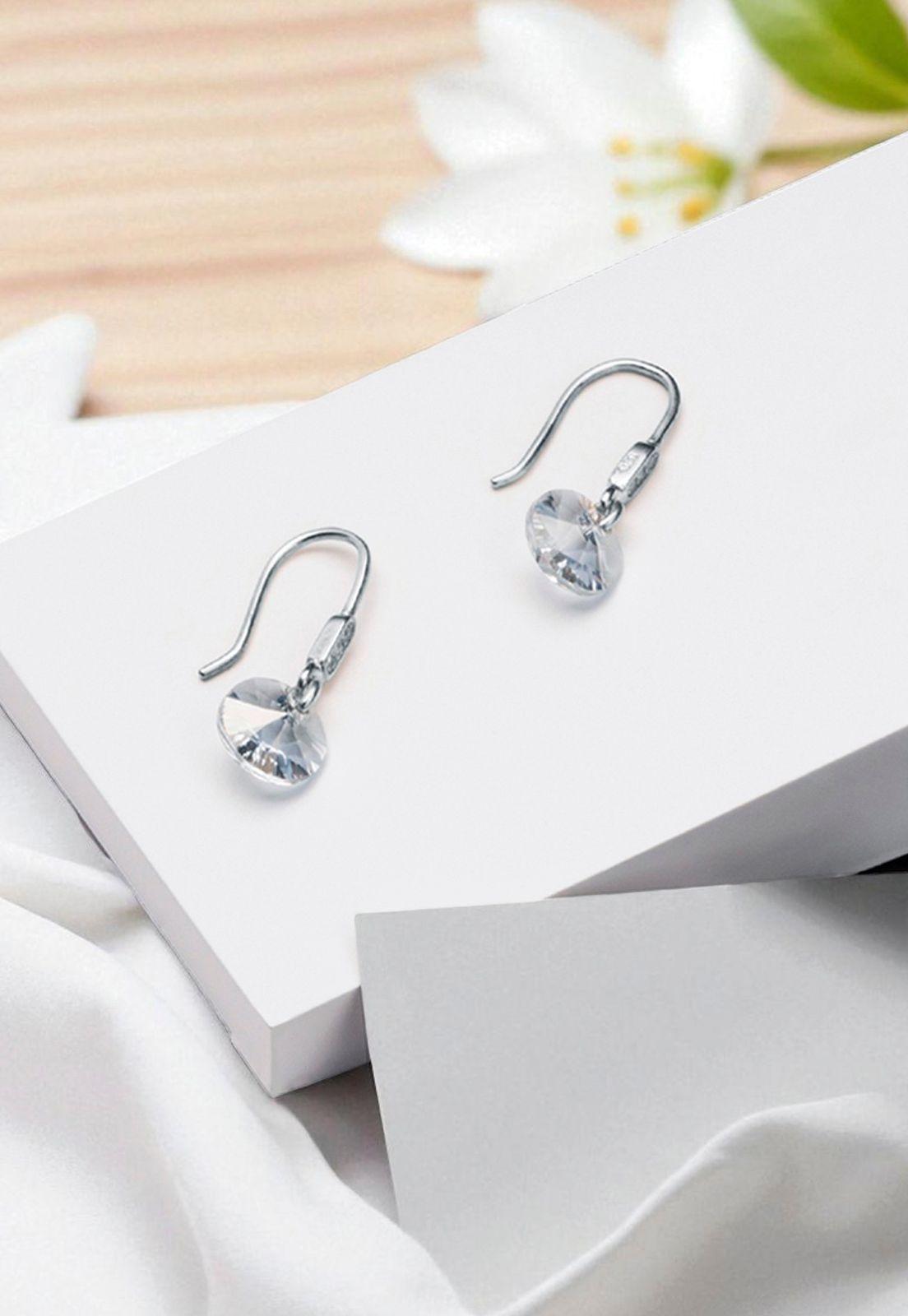 Aros Punto de Luz Circon Cristales Genuinos Blue Shade.-2