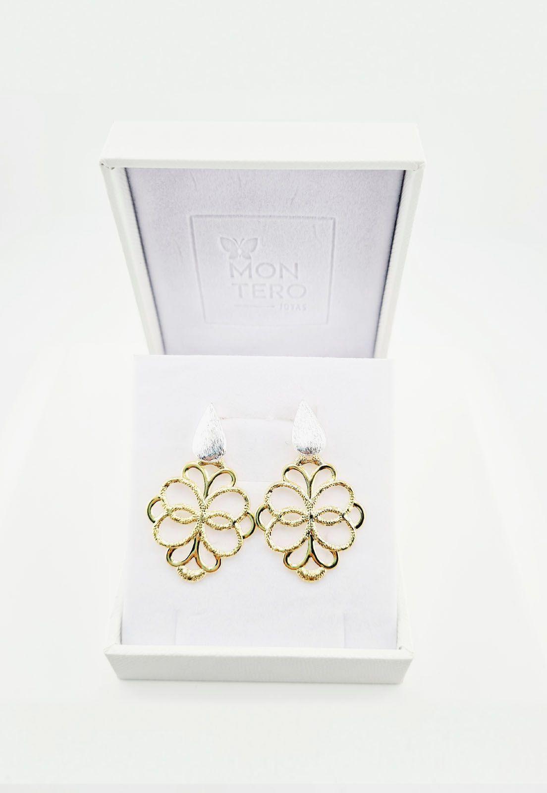 Aros Raquel Baño de Oro 24k-2