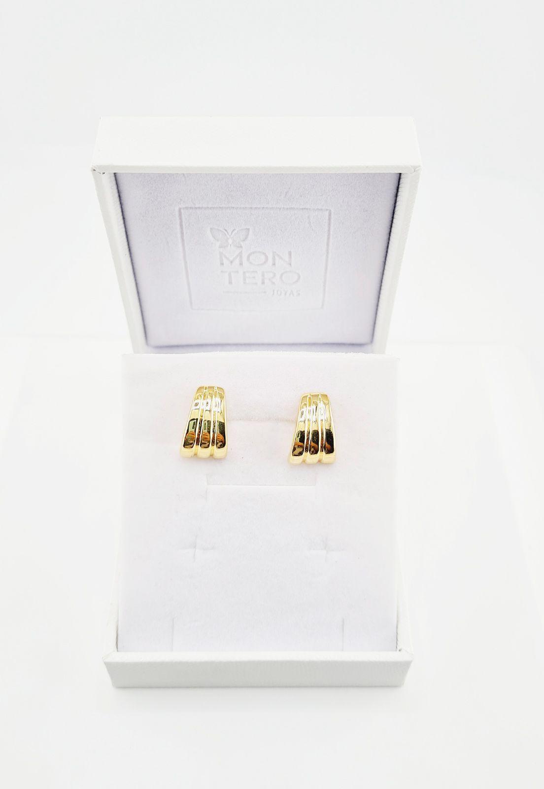 Aros Valentina Gold Baño de Oro 24k-3