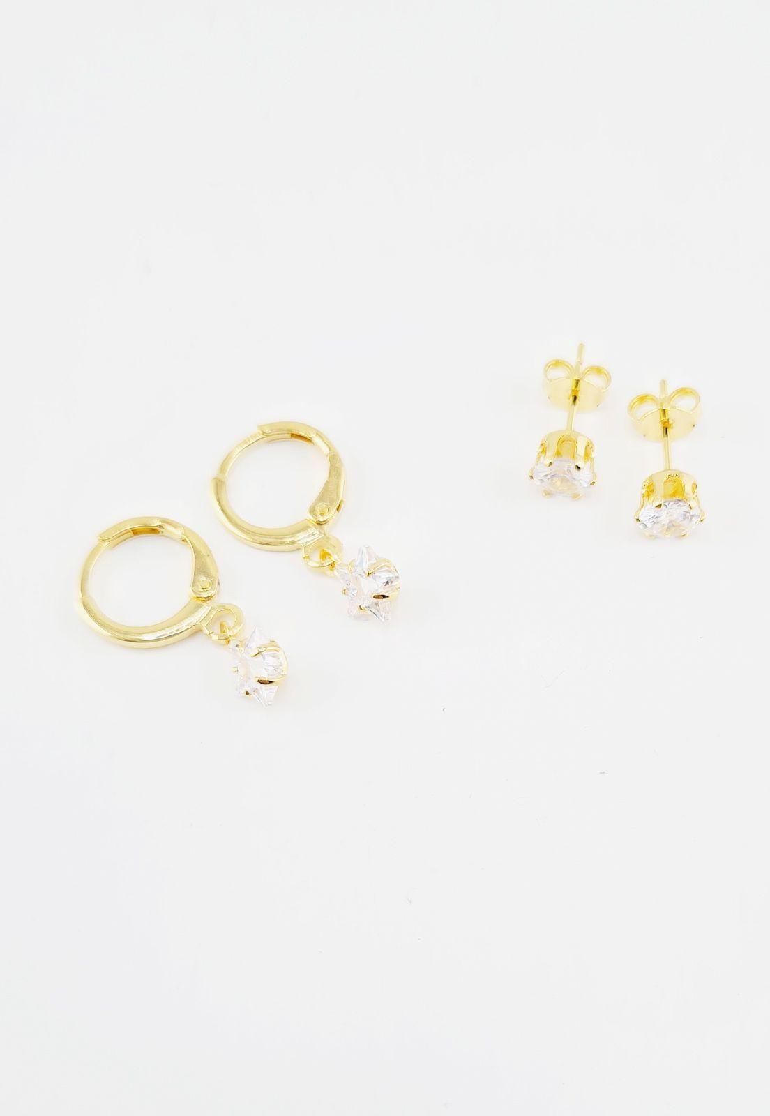 Pack Aros Manuela Gold Baño de Oro 24k-3