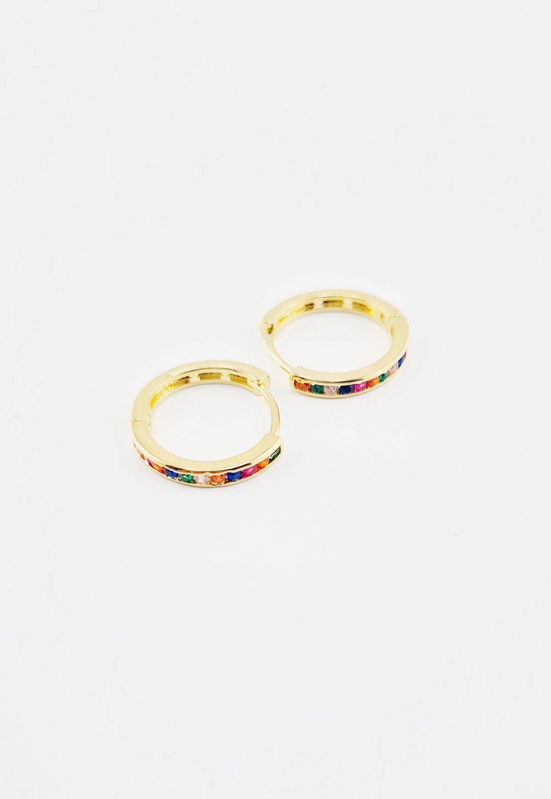 Pack Aros Circus Gold Baño de Oro 24k-2