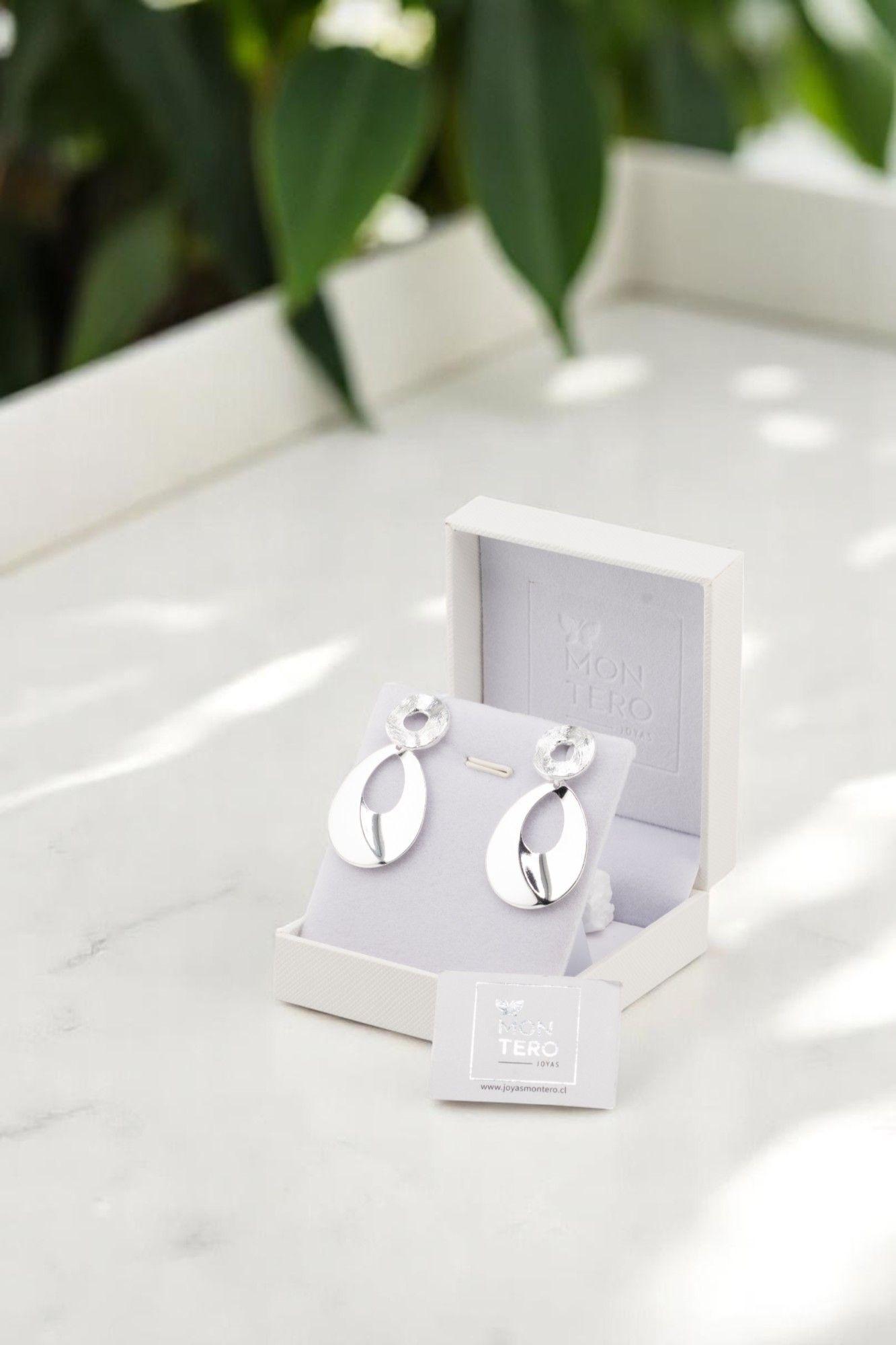 Aros Berna Silver Baño de Oro 24k-2