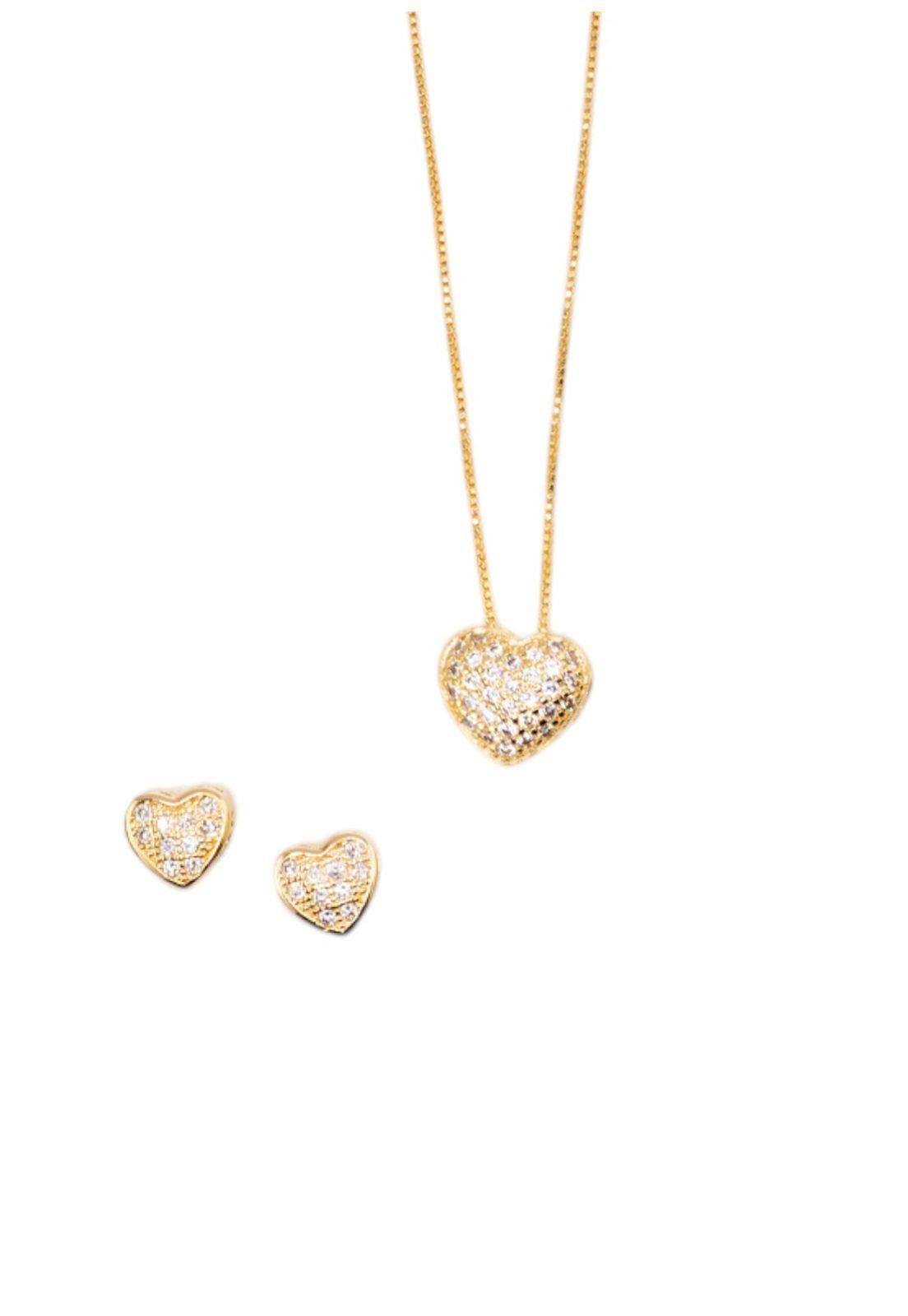 Conjunto Rita Gold Baño de Oro 24k Microcircones-0