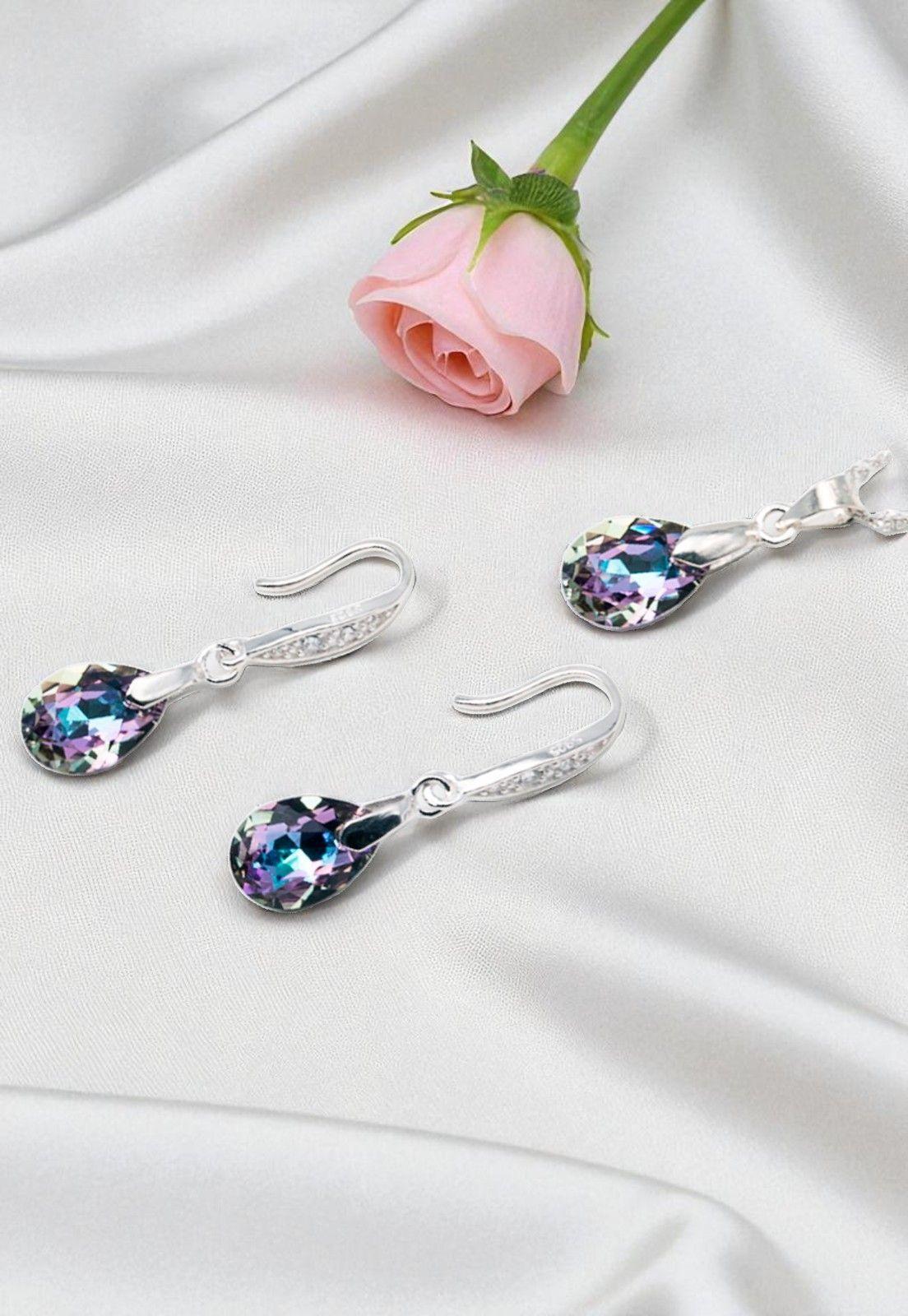 Conjunto Milan Cristales Genuinos Vitral Light-2