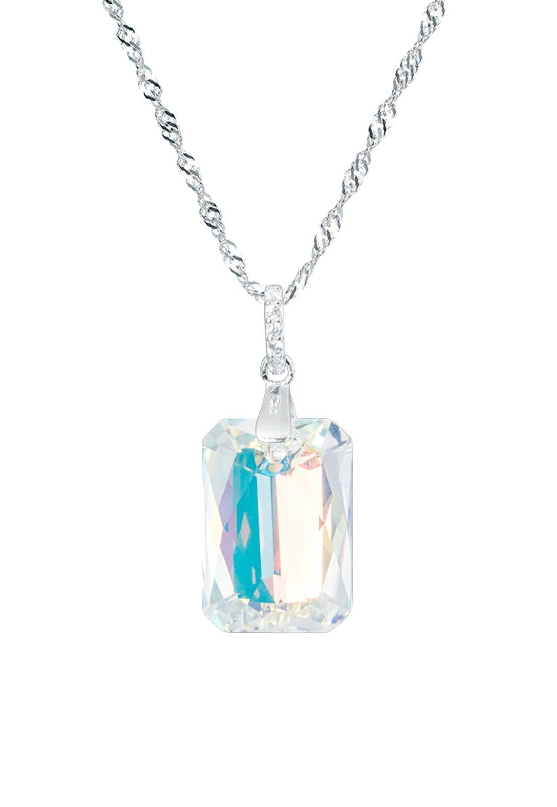 Collar Gran Estefania Cristales Genuinos Aurora Boreal-0