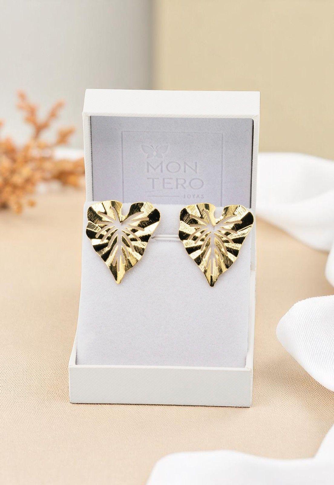 Aros Olivia Baño de Oro 24k-3