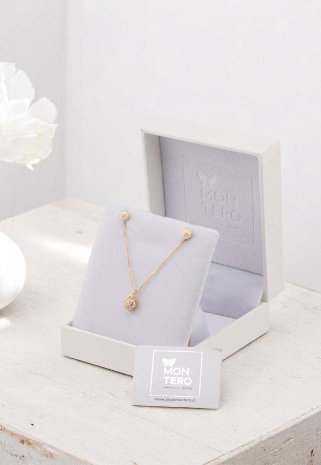 Conjunto Lila Gold Baño de Oro 24K Microcircon-2