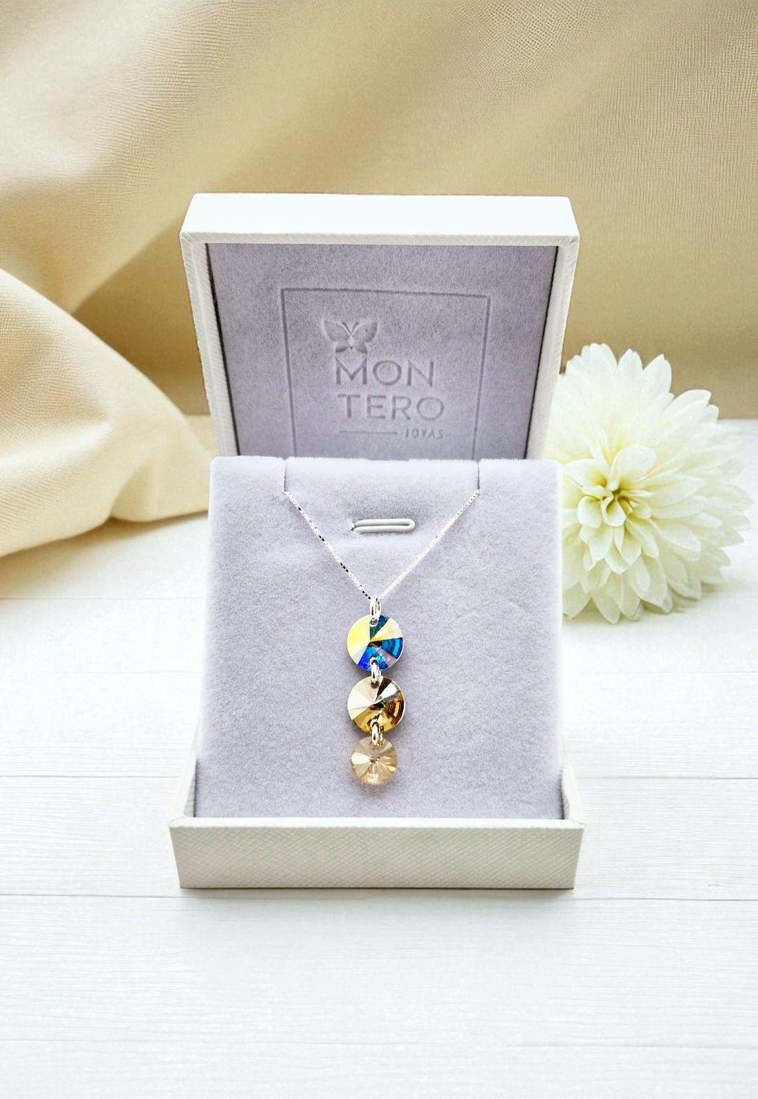 Collar Rafaela Plata Italiana 925 creado con cristales Swarovski®-3