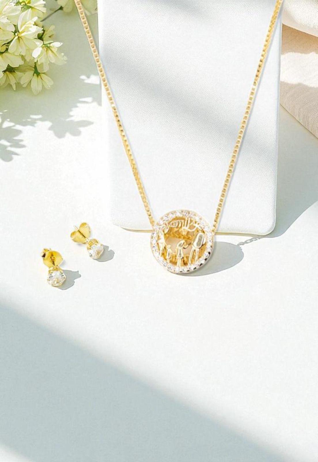 Conjunto Familia Gold 24k-3