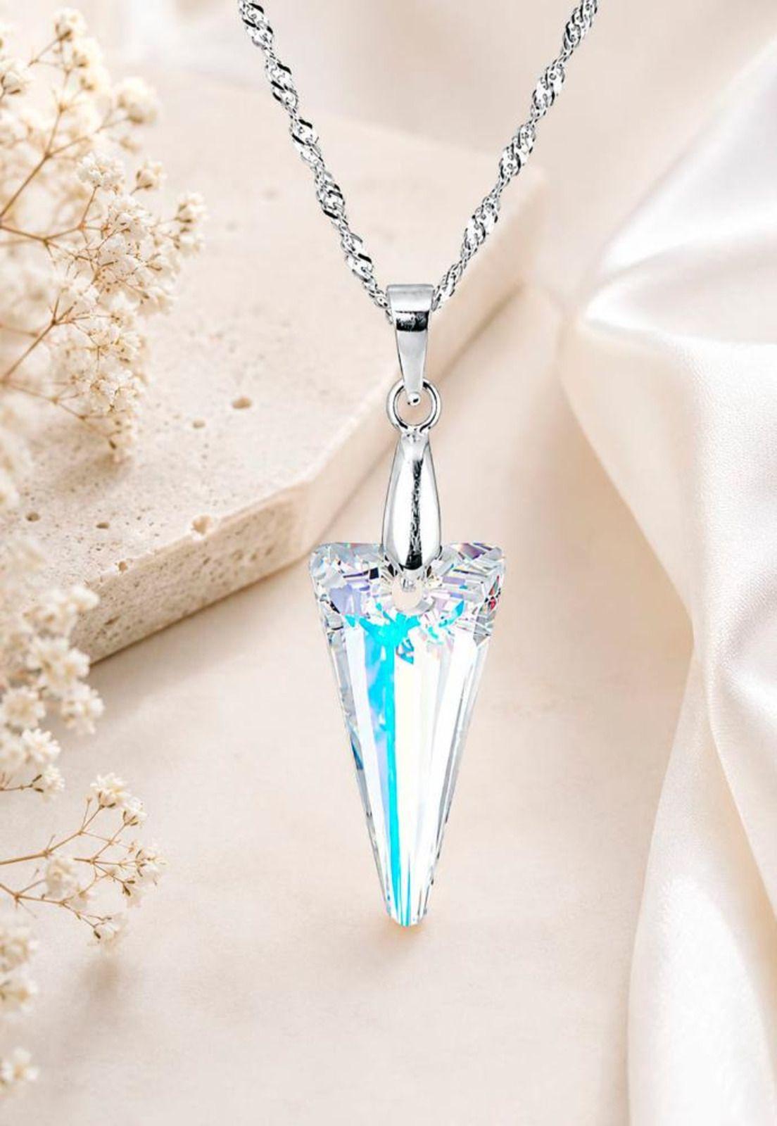 Collar Sevilla Plata 925 Cristal Swarovski® Transparente-4