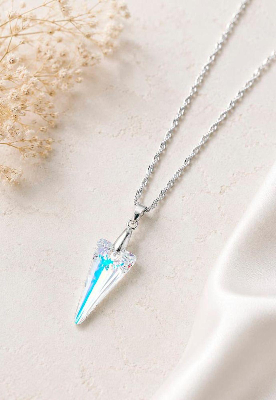 Collar Sevilla Plata 925 Cristal Swarovski® Transparente-6