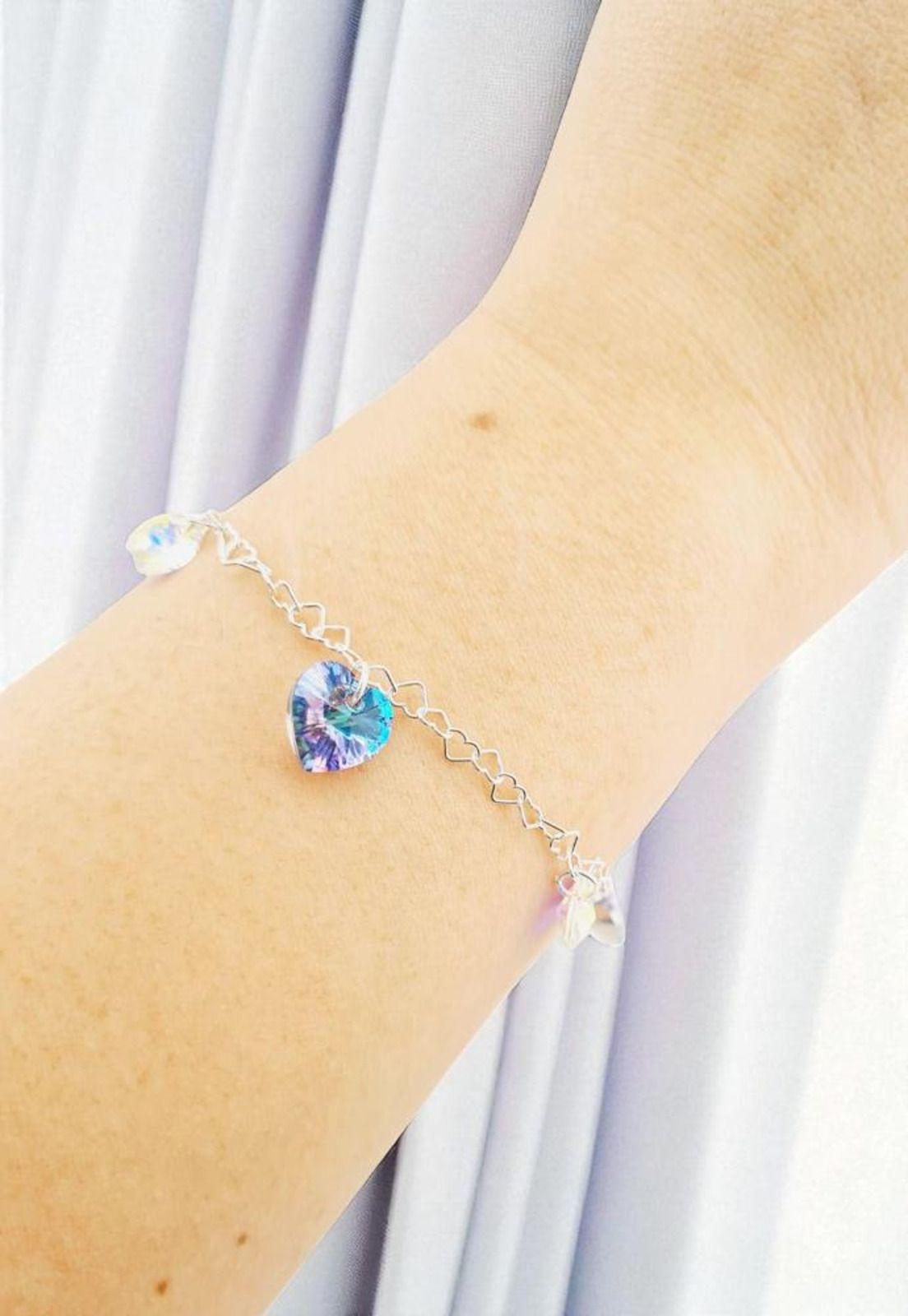 Pulsera Romance Plata 925 Cristal Swarovski® Vitral Light-3