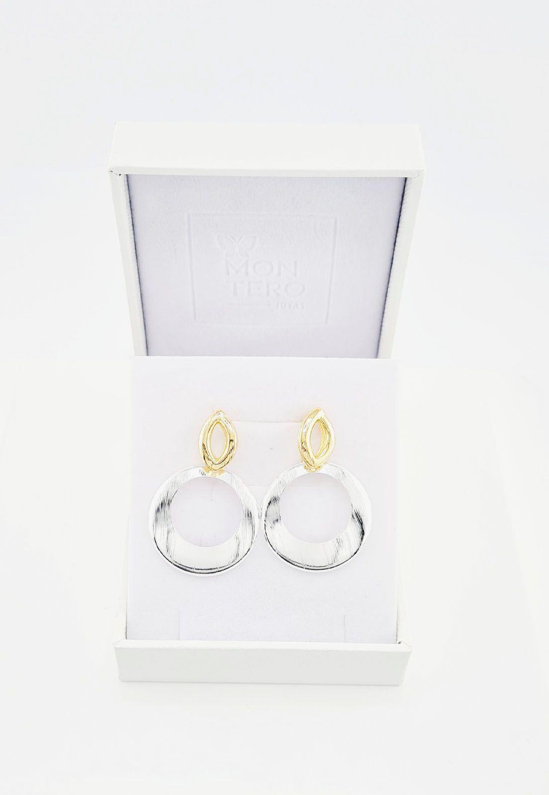 Aros Barbara Baño de Oro 24k-2