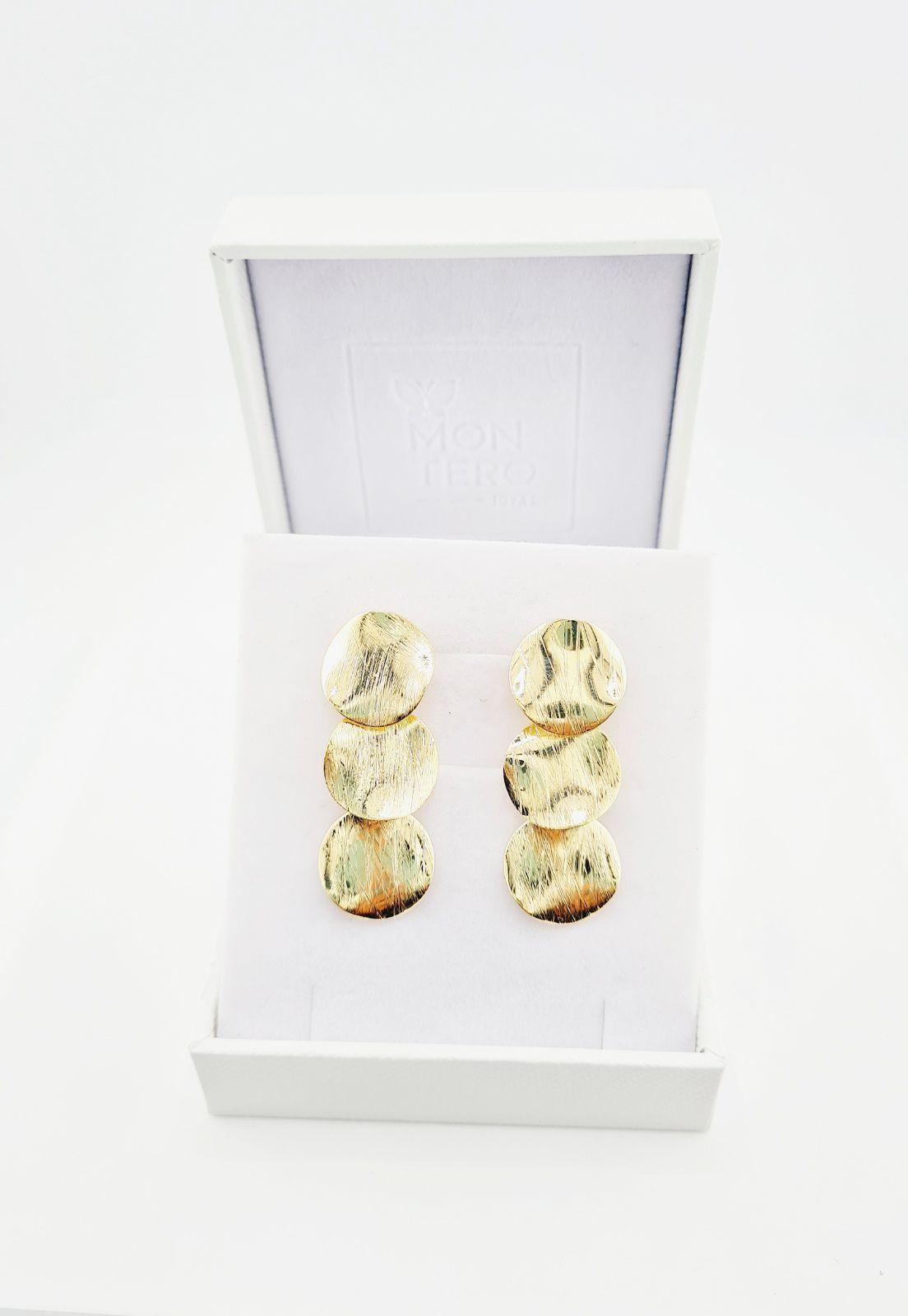 Aros Salome Gold Baño de Oro 24k-2