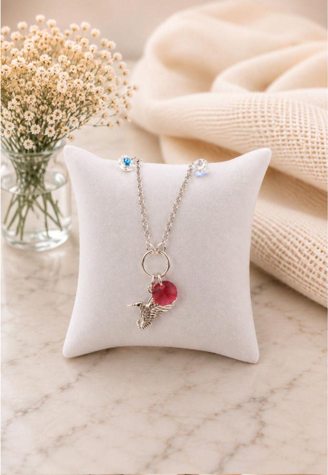 Pulsera Colibri Plata 925 Cristal Swarovski® Siam-3