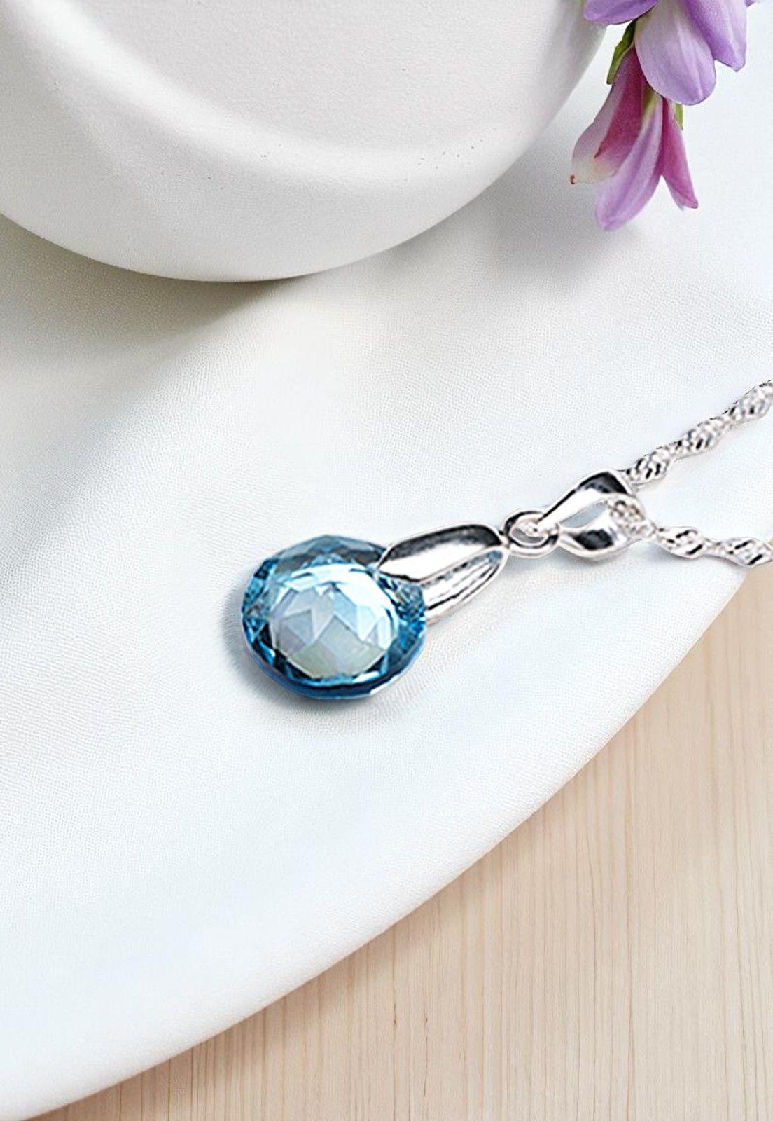 Collar Gracia Plata 925 creado con cristales Swarovski®-2