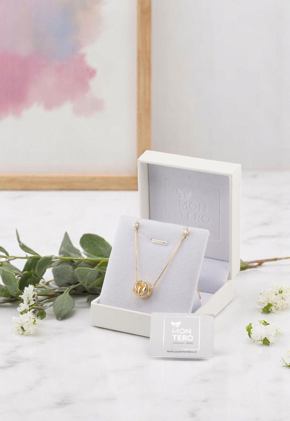 Conjunto Familia Gold Microcircon Baño de Oro 24k-2