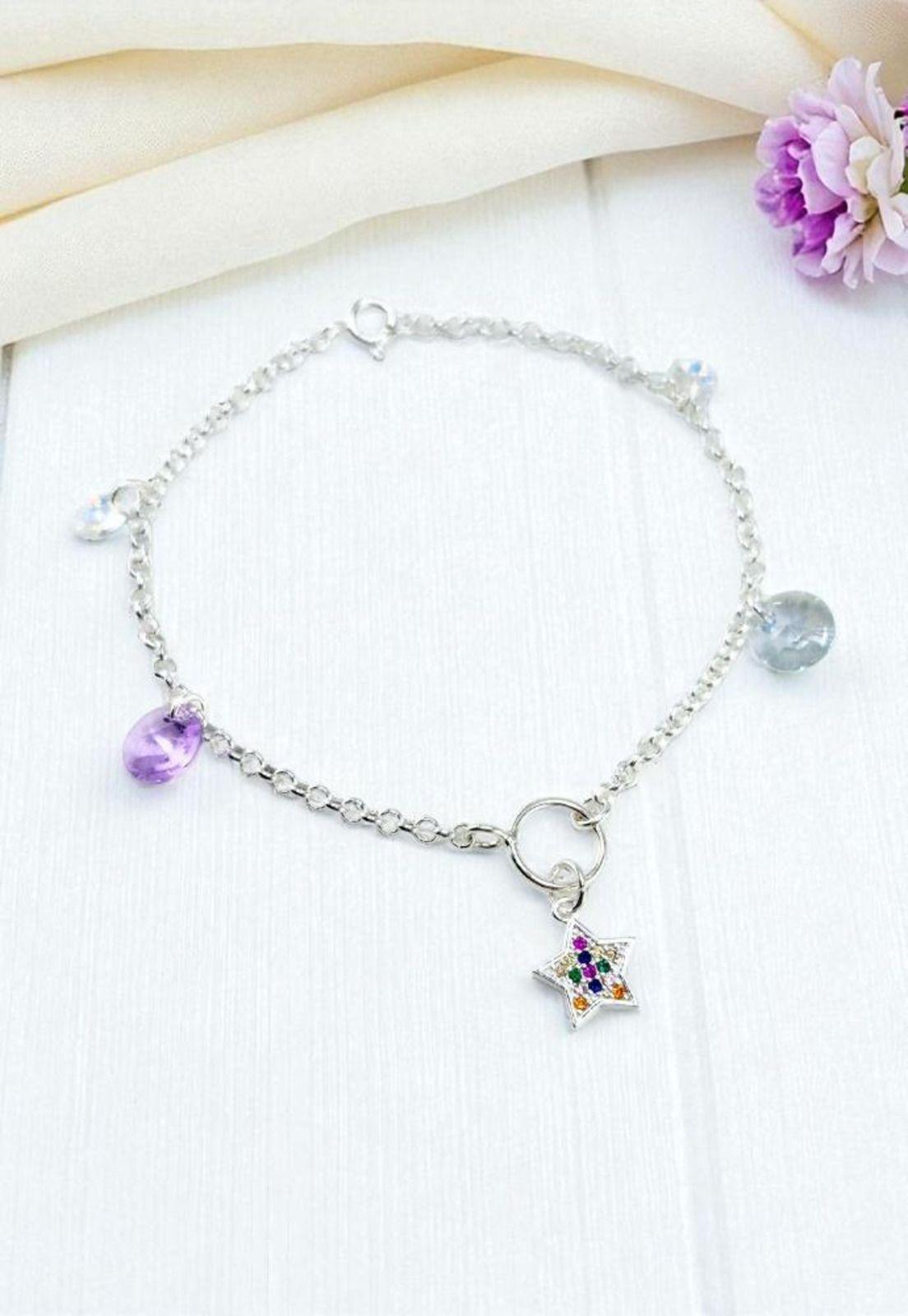 Pulsera Estelar Plata 925 Cristal Swarovski®-2