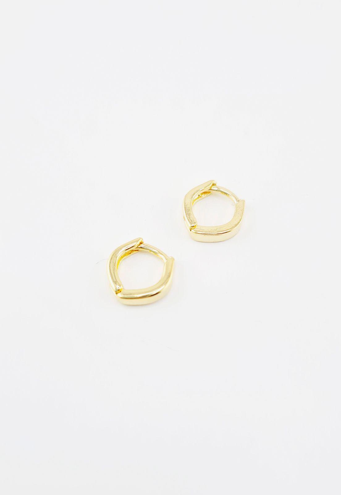 Pack  Aros Paloma Gold Baño de Oro 24k-2
