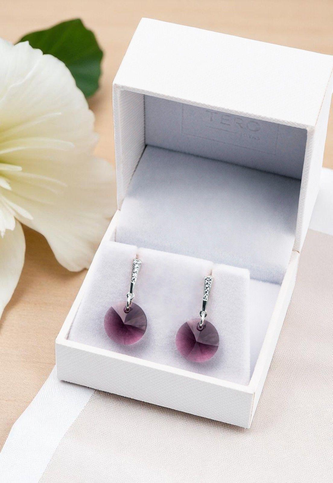 Aros Paris Cristales Genuinos Amethyst-3
