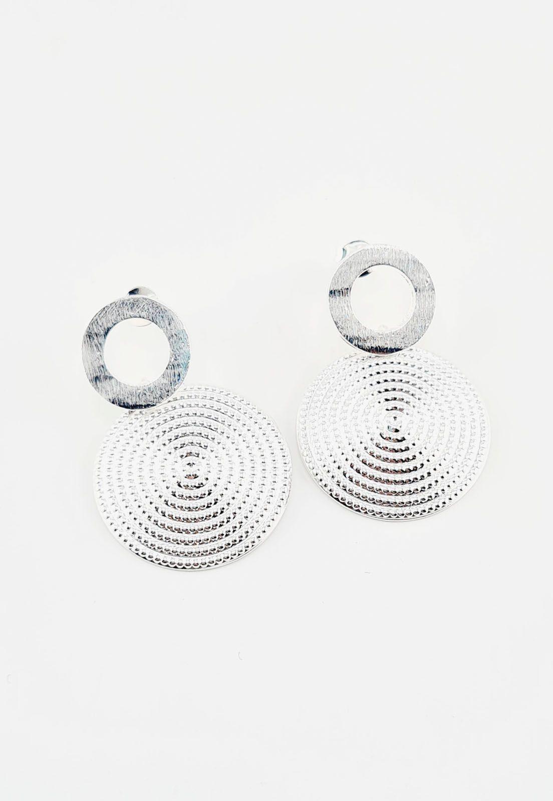 Aros Catalina Baño de Oro 24k-1