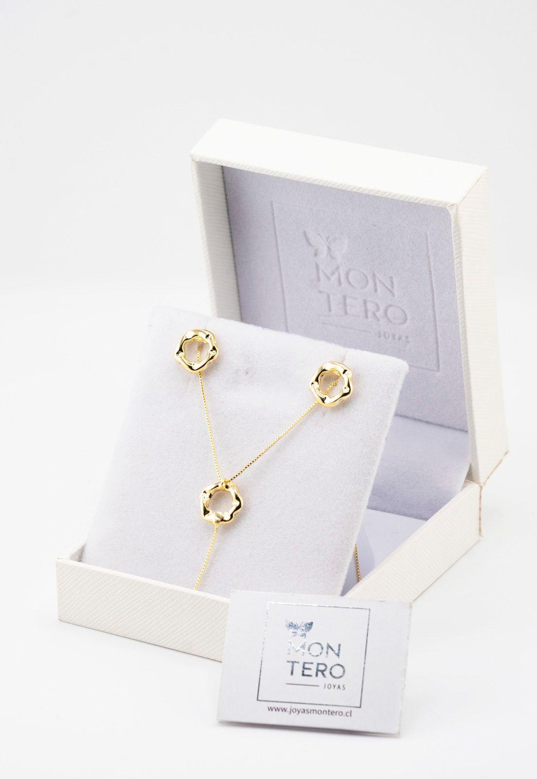 Conjunto Leonor Gold en Baño de Oro 24k-2