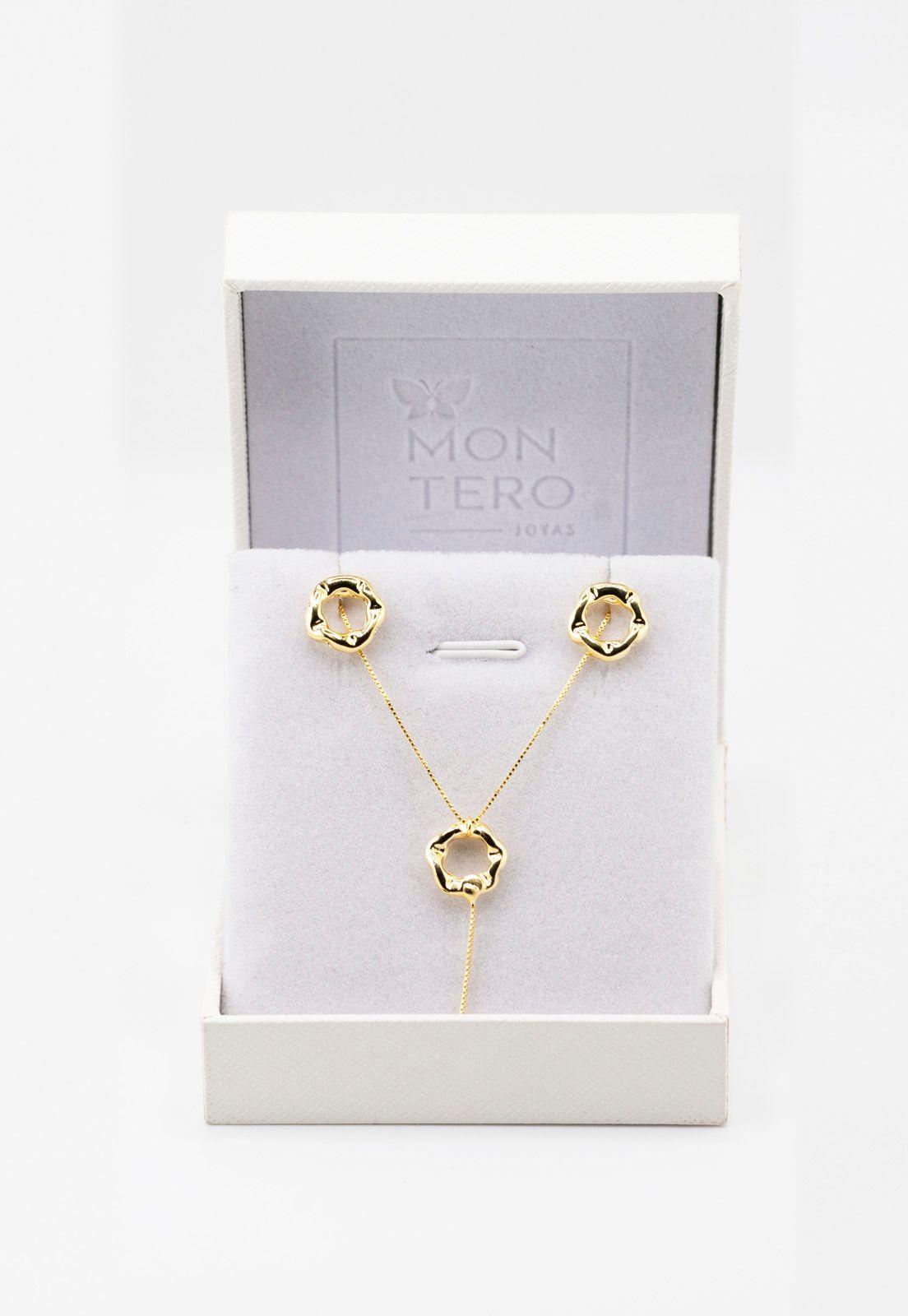Conjunto Leonor Gold en Baño de Oro 24k-3