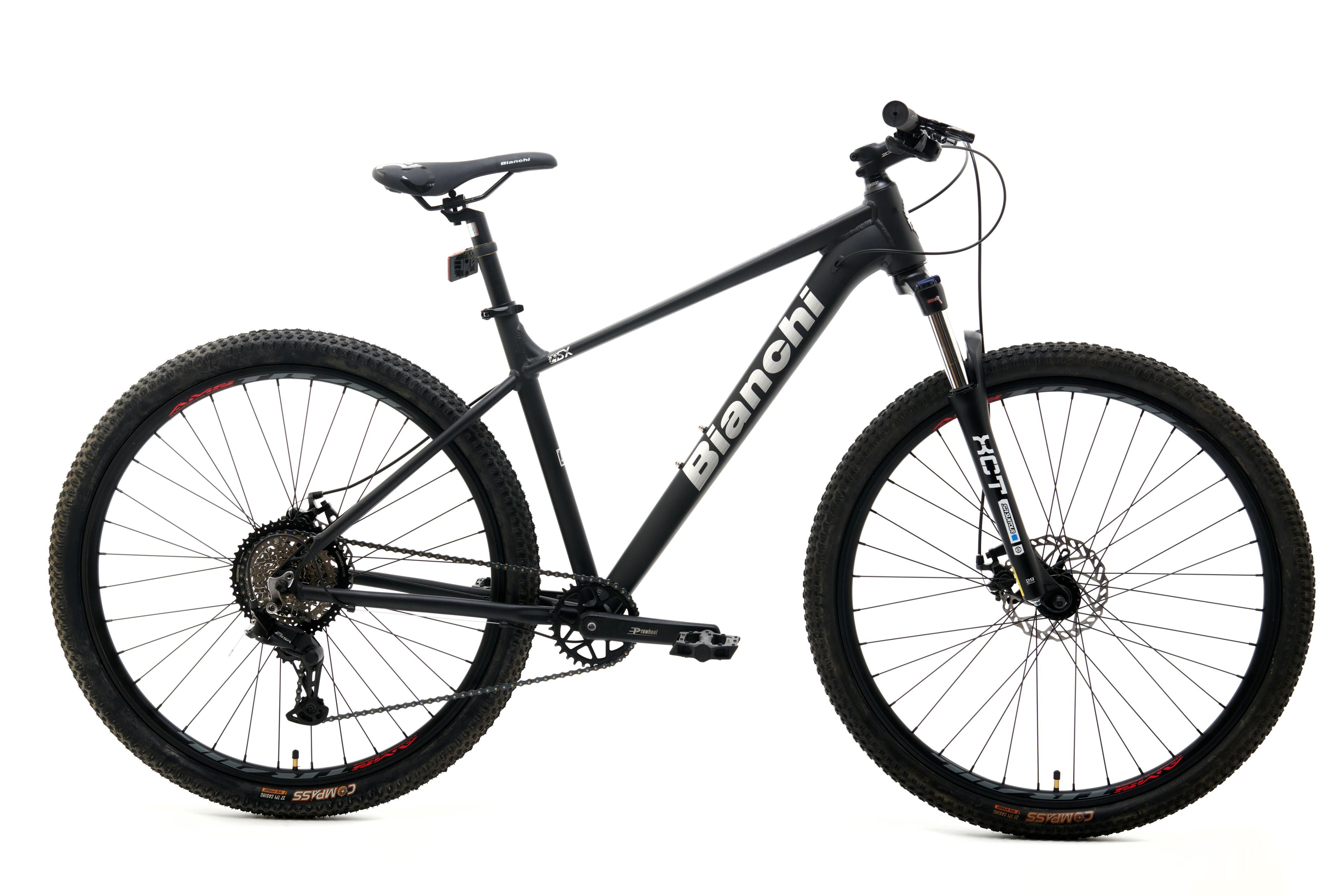 BIANCHI AGGRESSOR 29 SX - ESSA - 1*8 - NEGRO SEMI MATTE-0