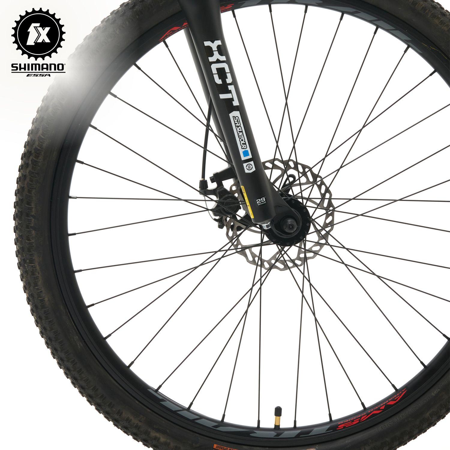 BIANCHI AGGRESSOR 29 SX - ESSA - 1*8 - NEGRO SEMI MATTE-6