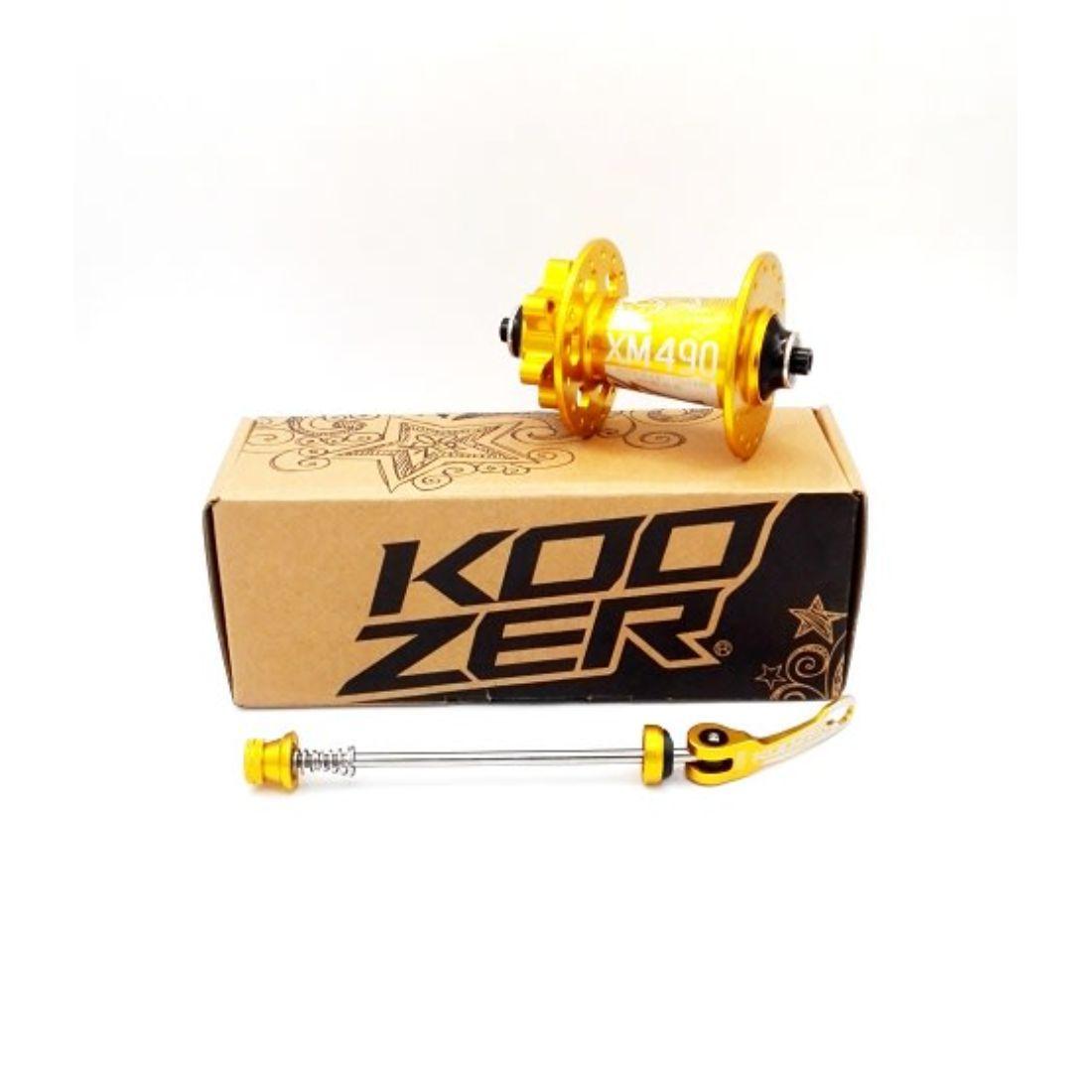 MAZA DE BICICLETA KOOZER 32H 9X100 MM GOLD-0