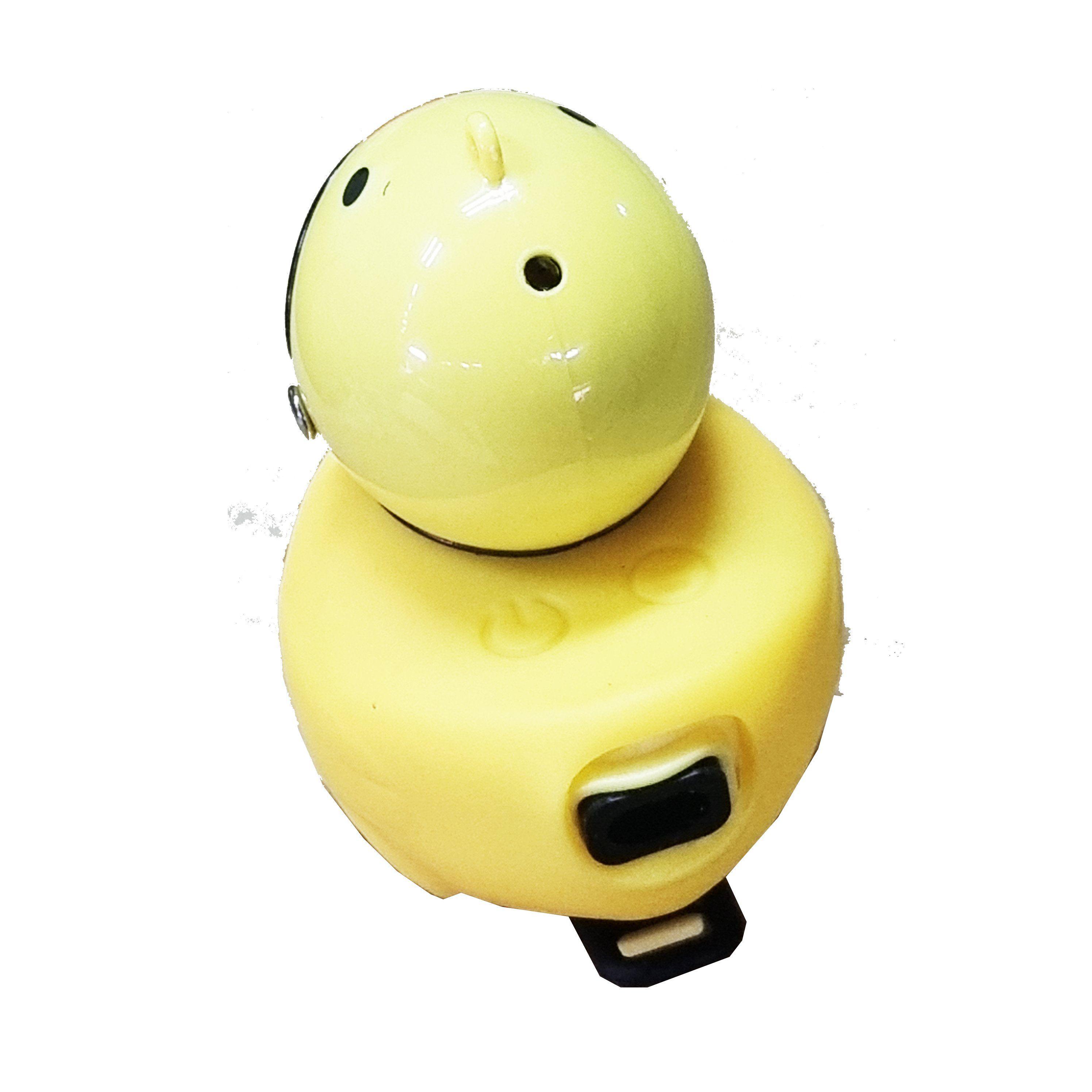 FOCO PATITO DE GOMA RECARGABLE 150 LUMENES CON BOCINA-2