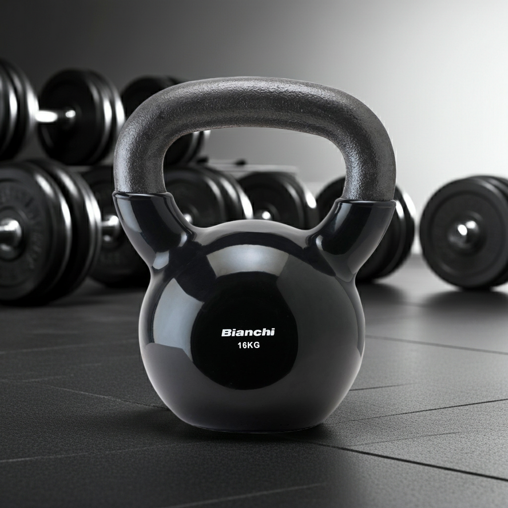 PESA KETTLEBELL 16 KG NEGRA-2