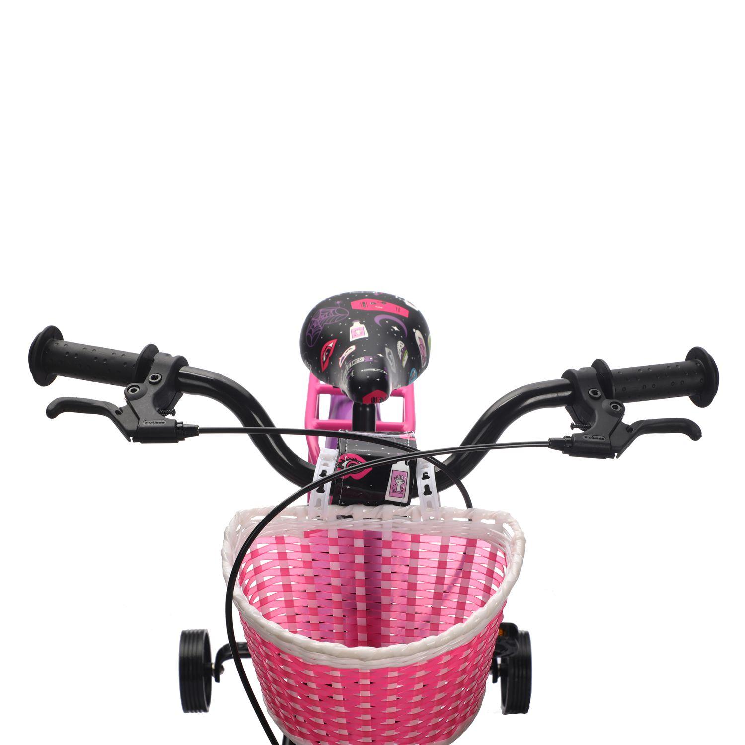 BICICLETA MONSTER HIGH 16 FUCSIA-2