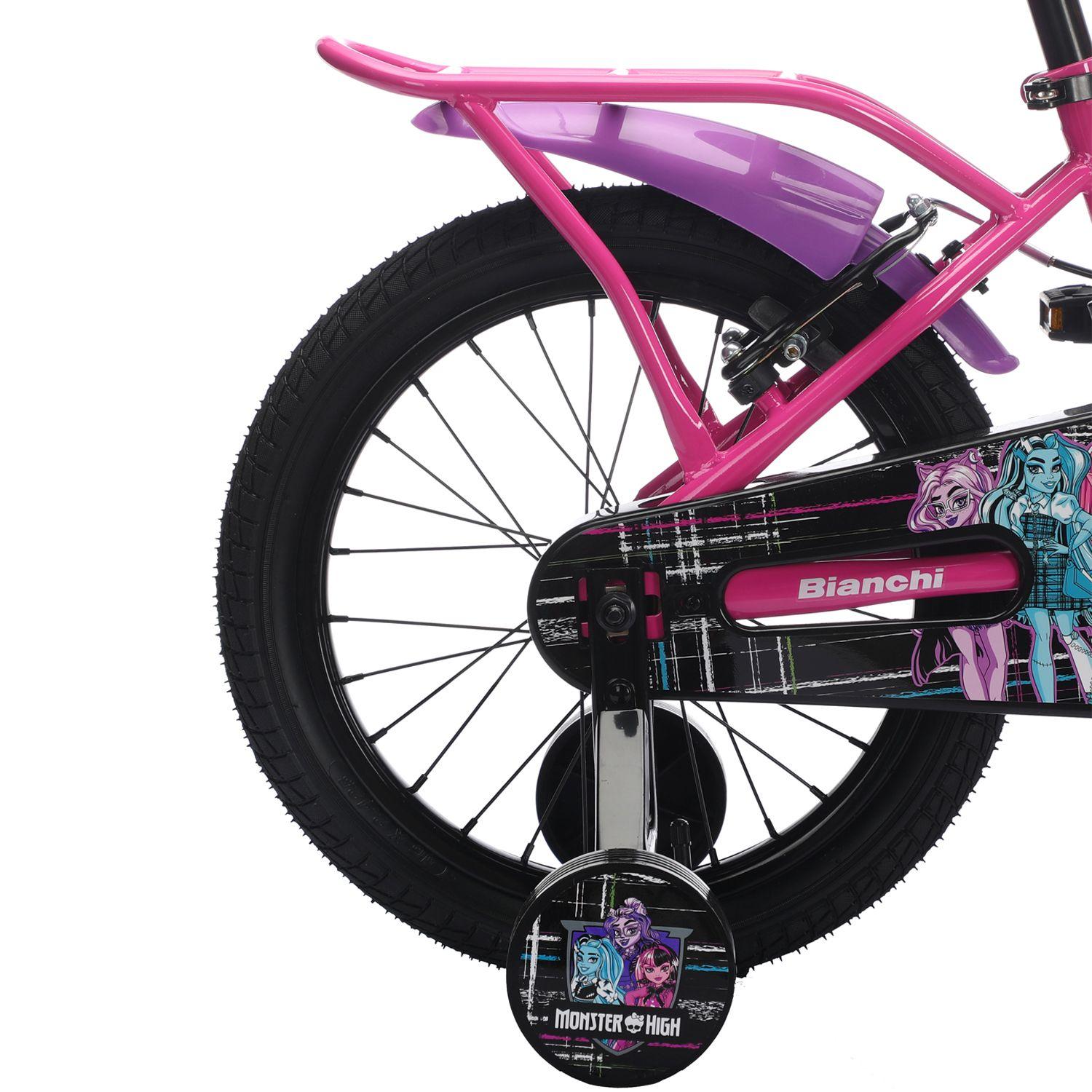 BICICLETA MONSTER HIGH 16 FUCSIA-4