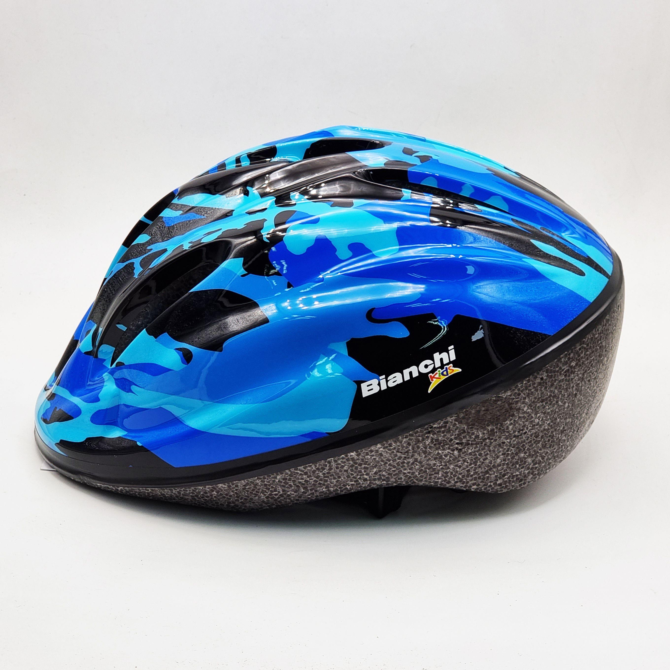 Combo Bianchi Niño (Casco+Protecciones)-1