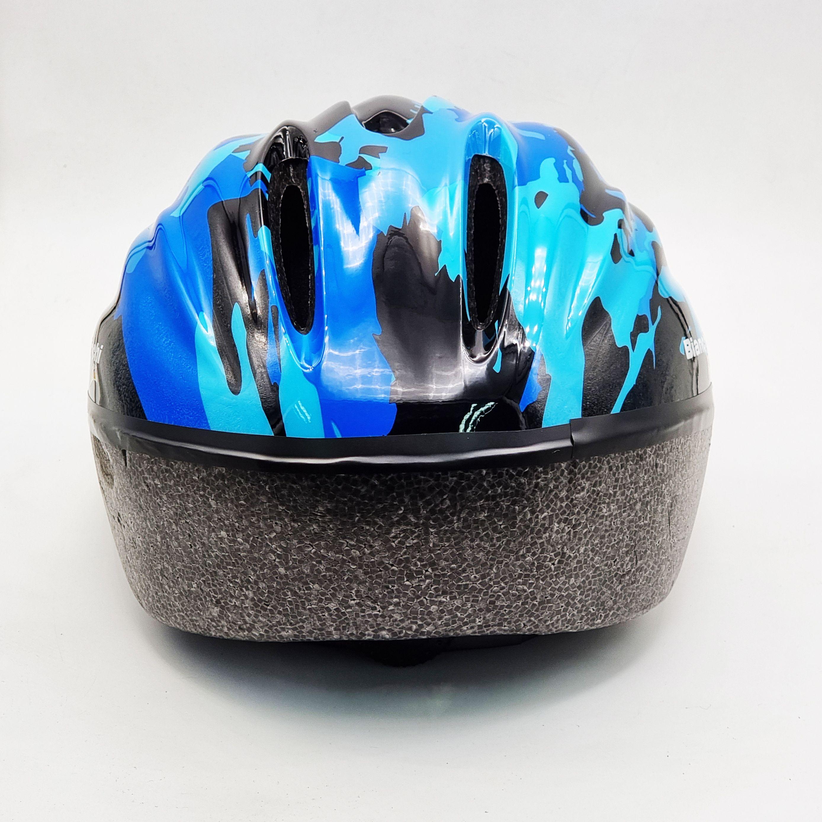 Combo Bianchi Niño (Casco+Protecciones)-3