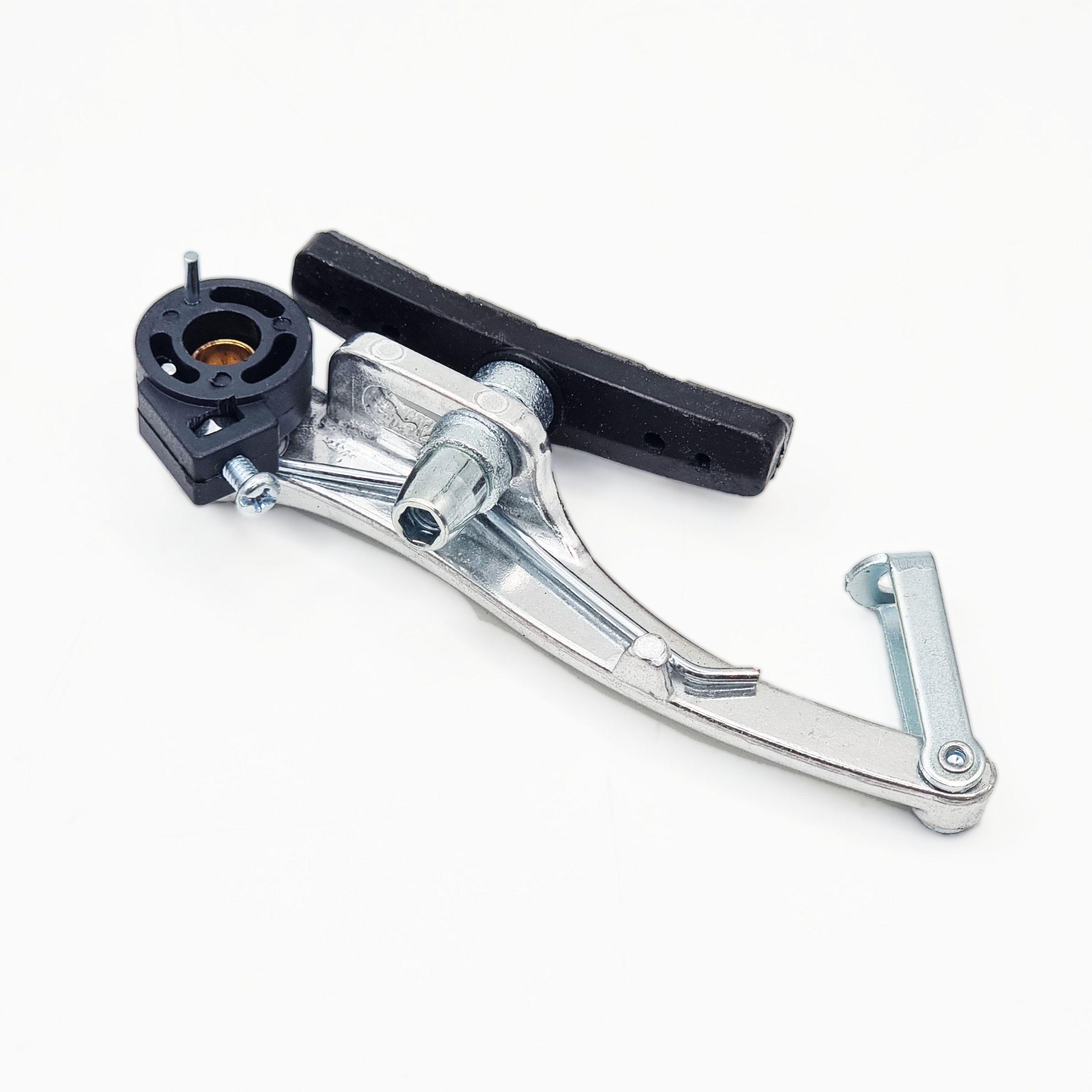 Freno V-Brake Alum C/Fundas Y Piolas Silver con gomas 70mm-2