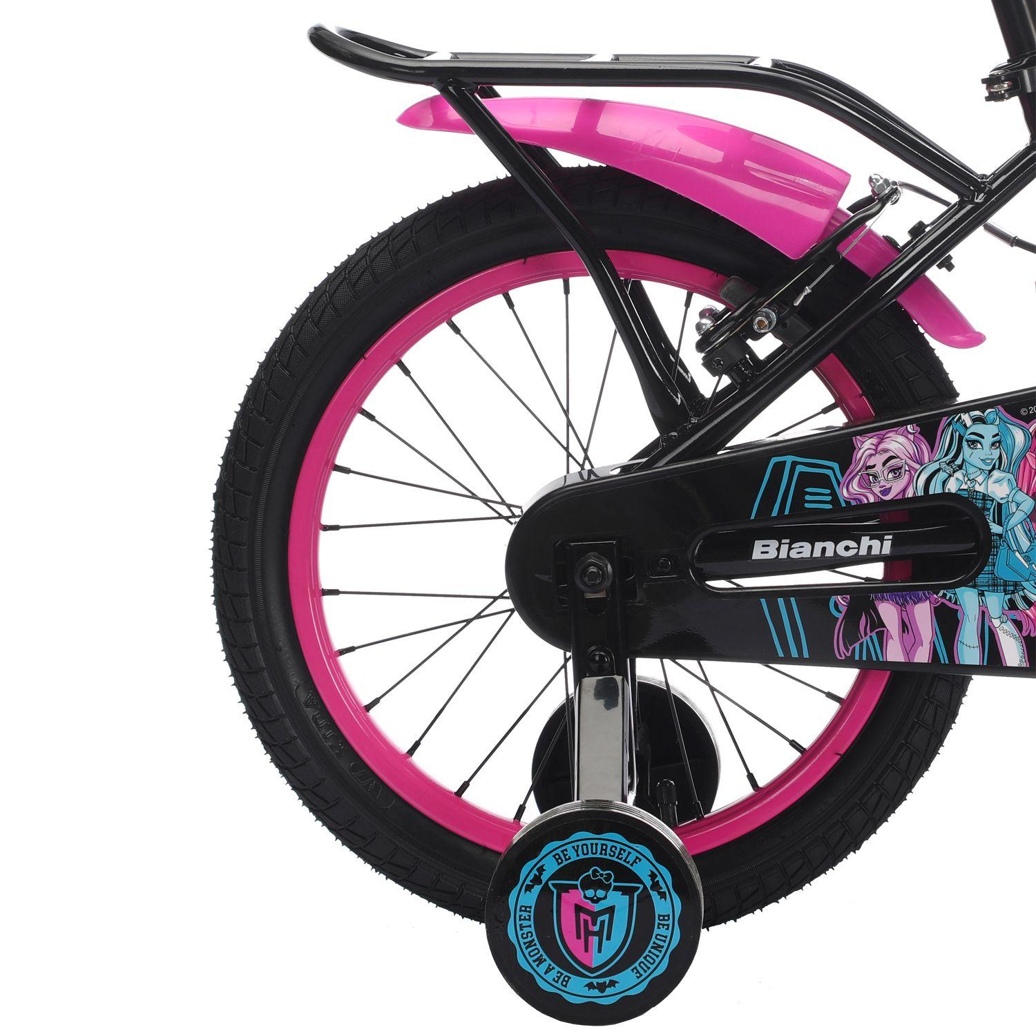 BICICLETA MONSTER HIGH 16 NEGRO-2