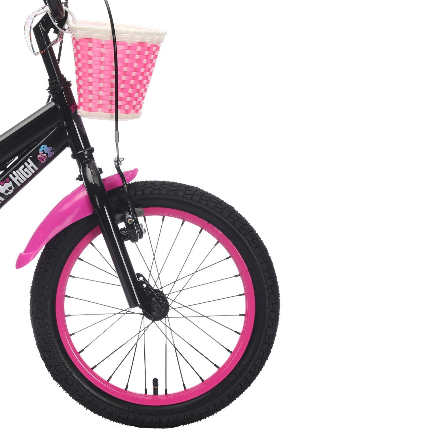 BICICLETA MONSTER HIGH 16 NEGRO-3