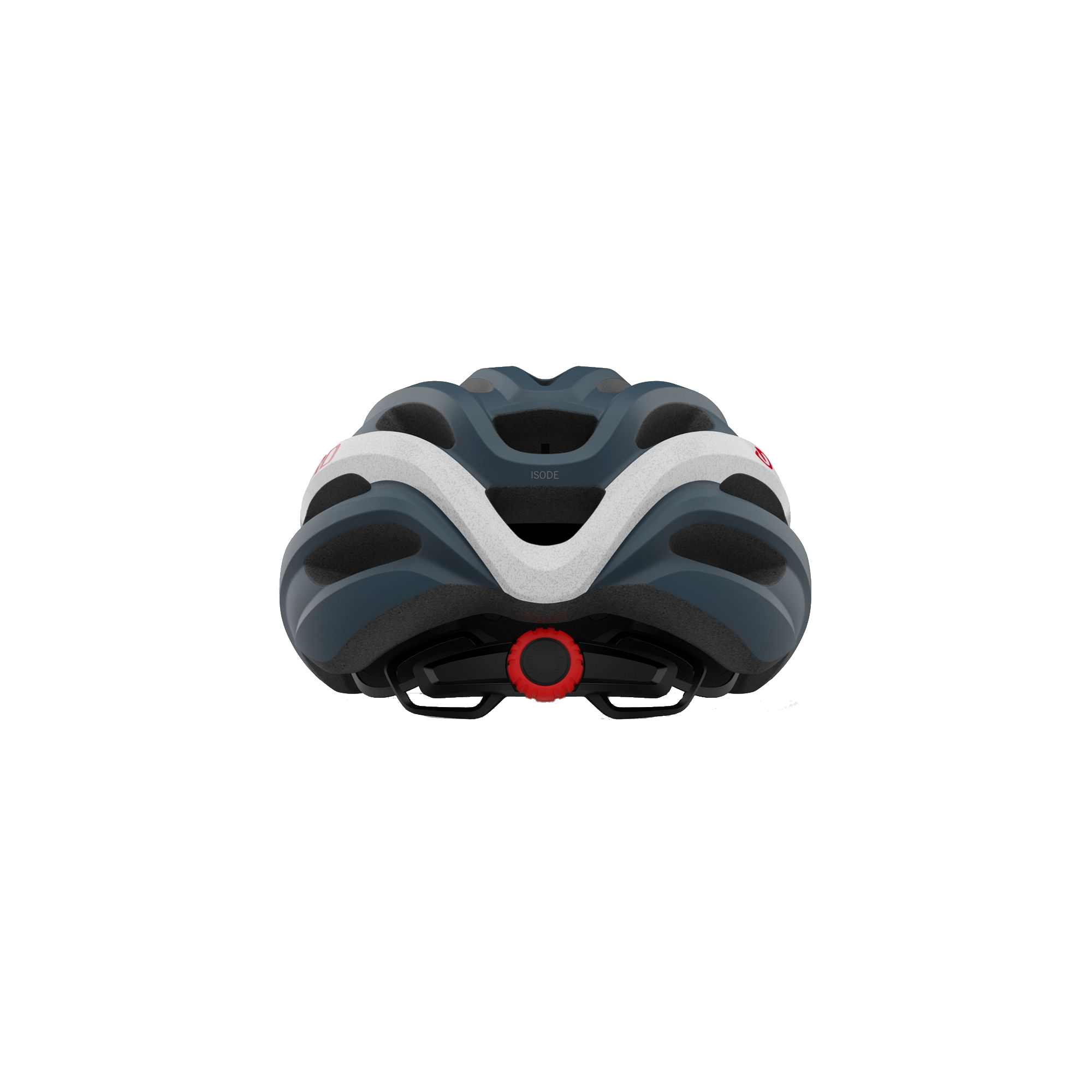 CASCO GIRO ISODE MATE PORTARO GREY/WHITE/RED-2