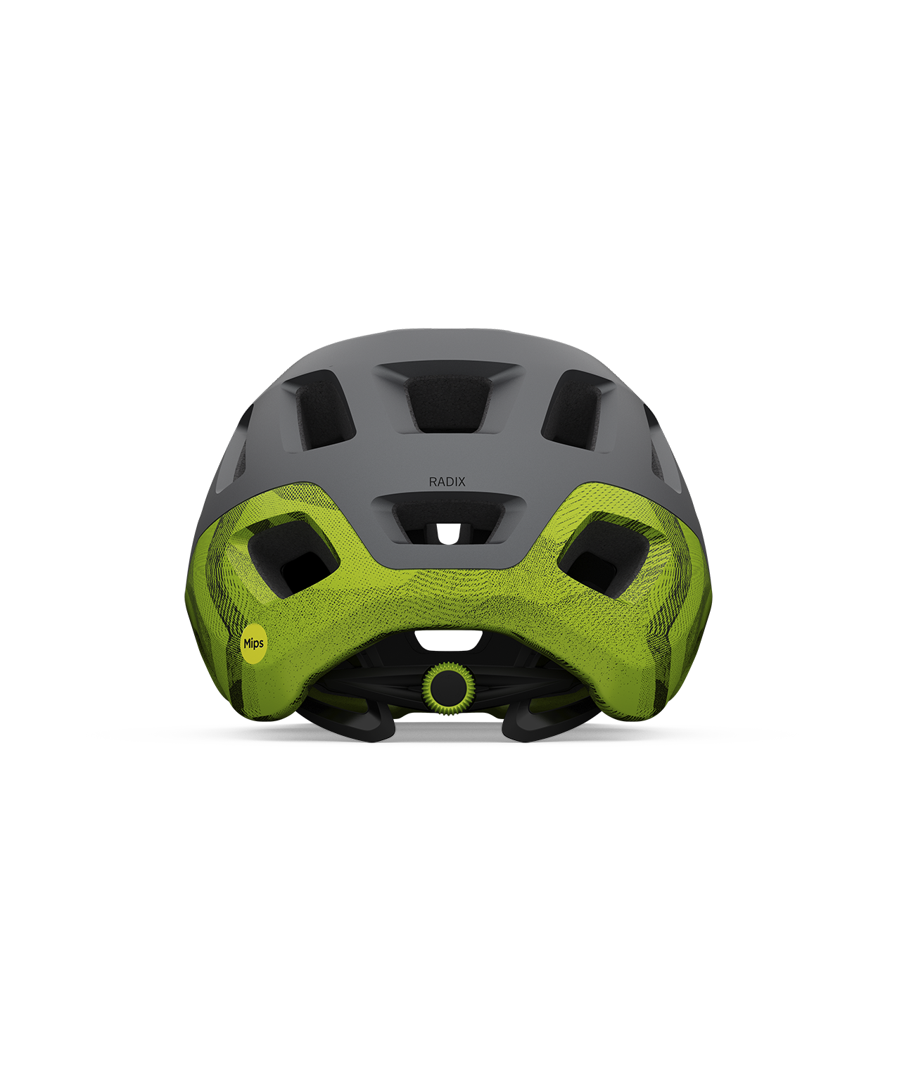 CASCO GIRO RADIX MIPS MATTE METALLIC BLACK/ANODIZED LIME-2