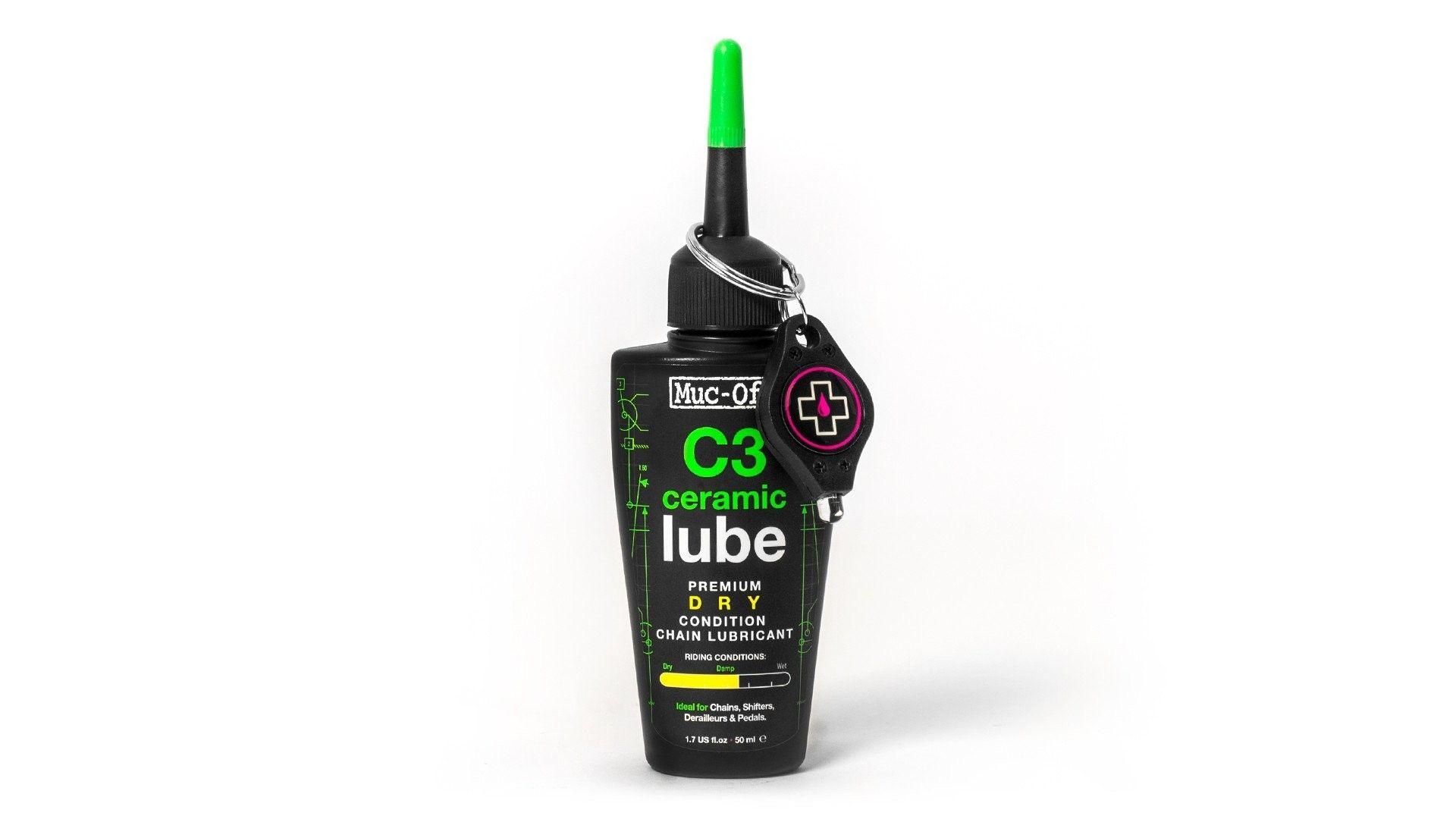 Lubricante de cadena seco dry C3 ceramic lube Muc-Off 50ml-2
