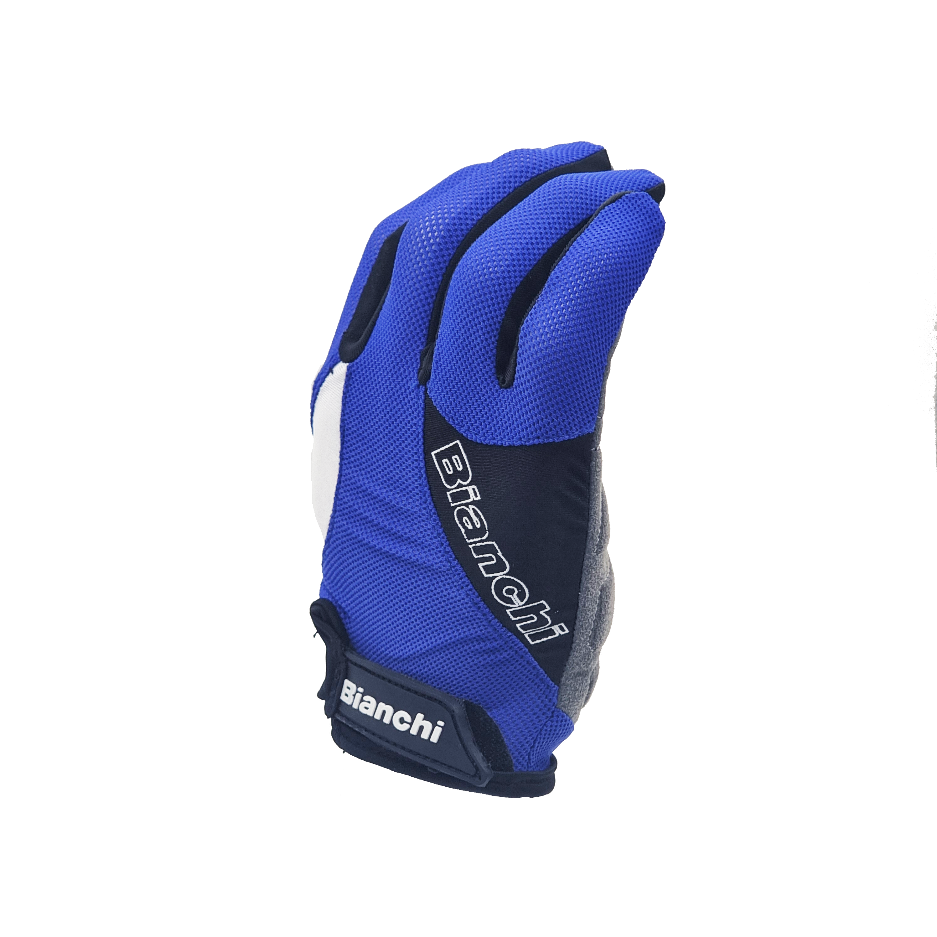 GUANTE BIANCHI FULL FINGERS BLUE/BLACK/WHITE-2